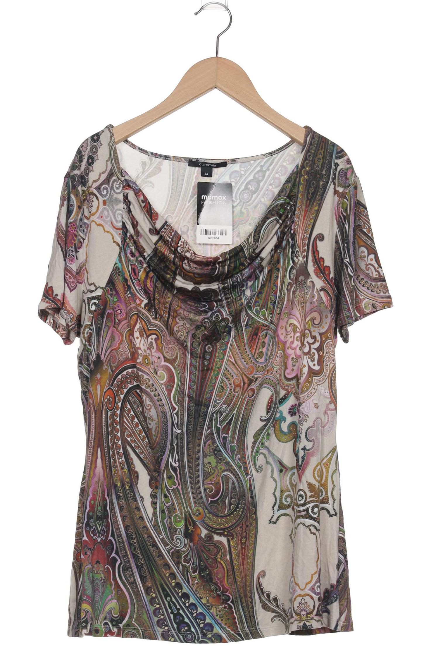 

Comma Damen T-Shirt, mehrfarbig, Gr. 44