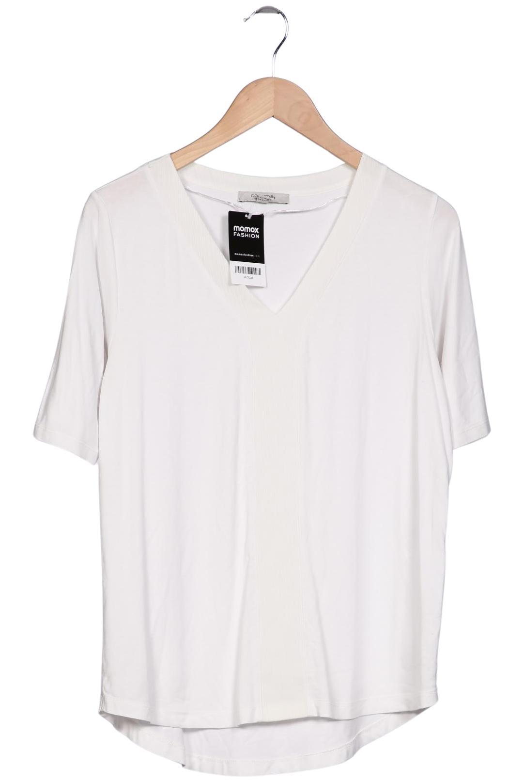 

Comma Damen T-Shirt, weiß, Gr. 40