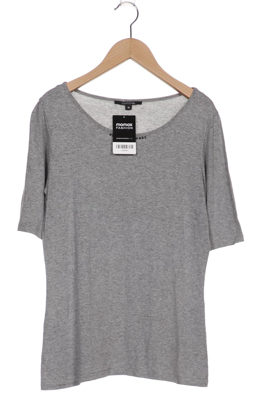 

Comma Damen T-Shirt, grau