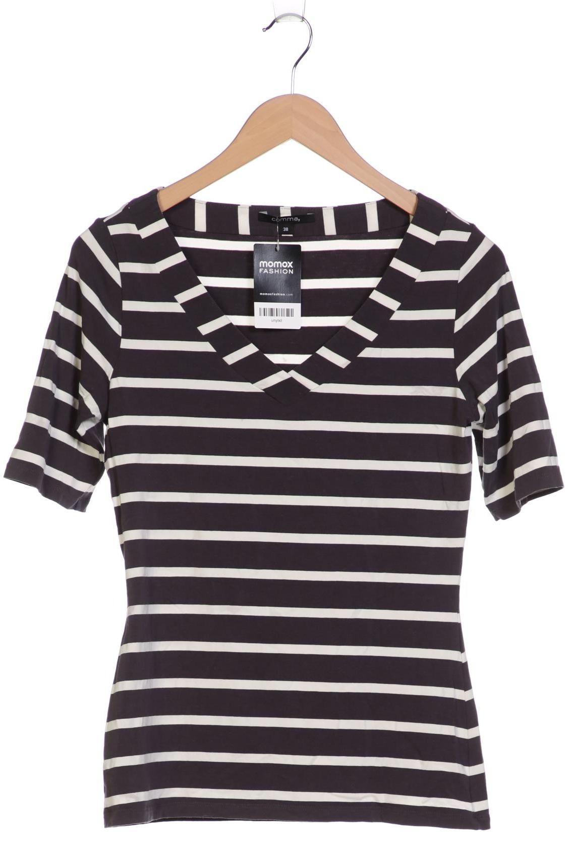 

Comma Damen T-Shirt, grau, Gr. 38