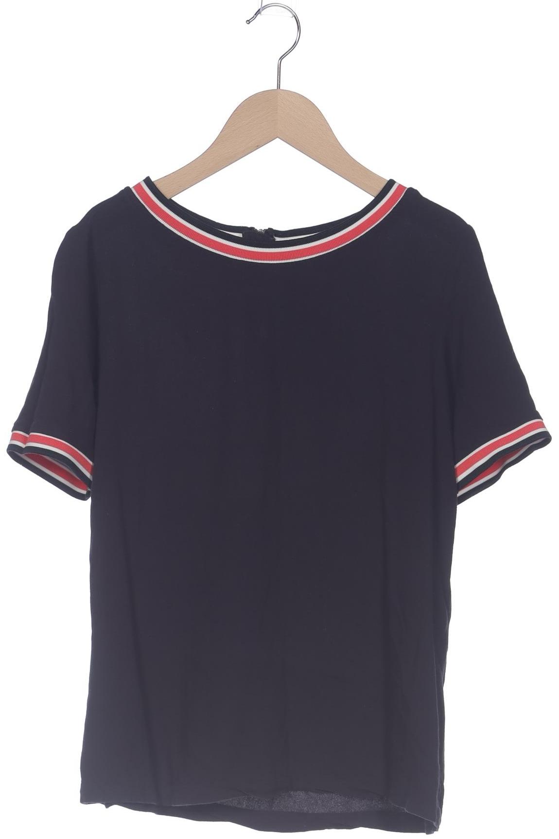 

Comma Damen T-Shirt, marineblau, Gr. 34
