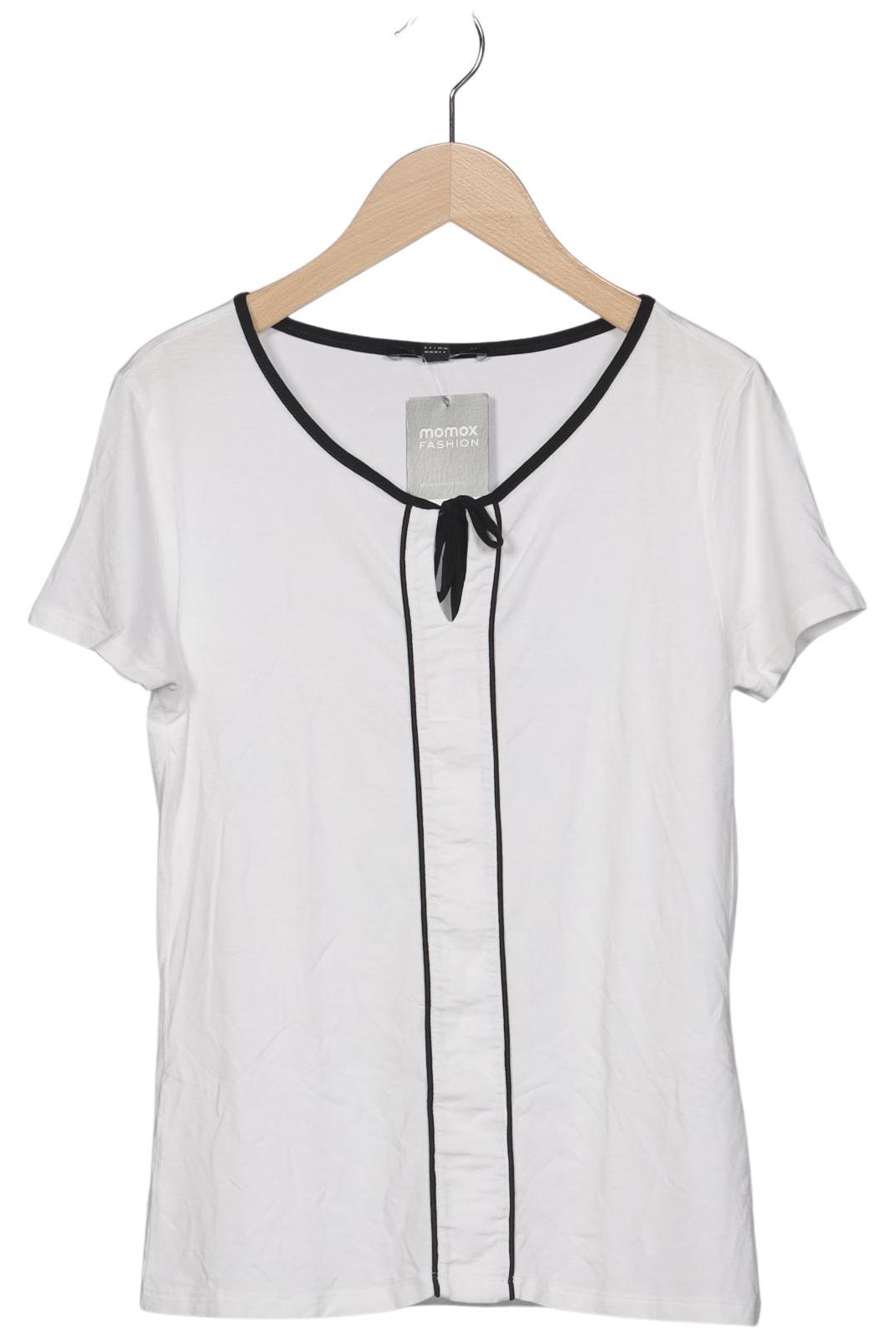 

Comma Damen T-Shirt, weiß, Gr. 34