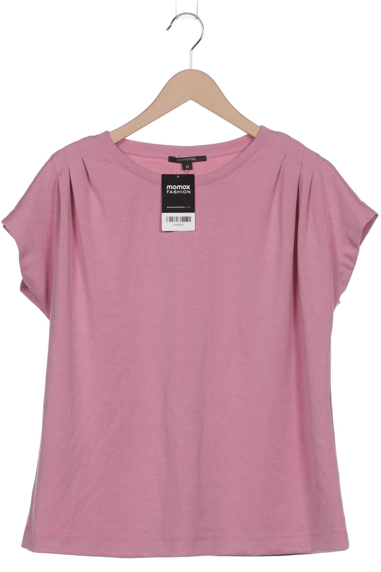 

Comma Damen T-Shirt, pink, Gr. 42