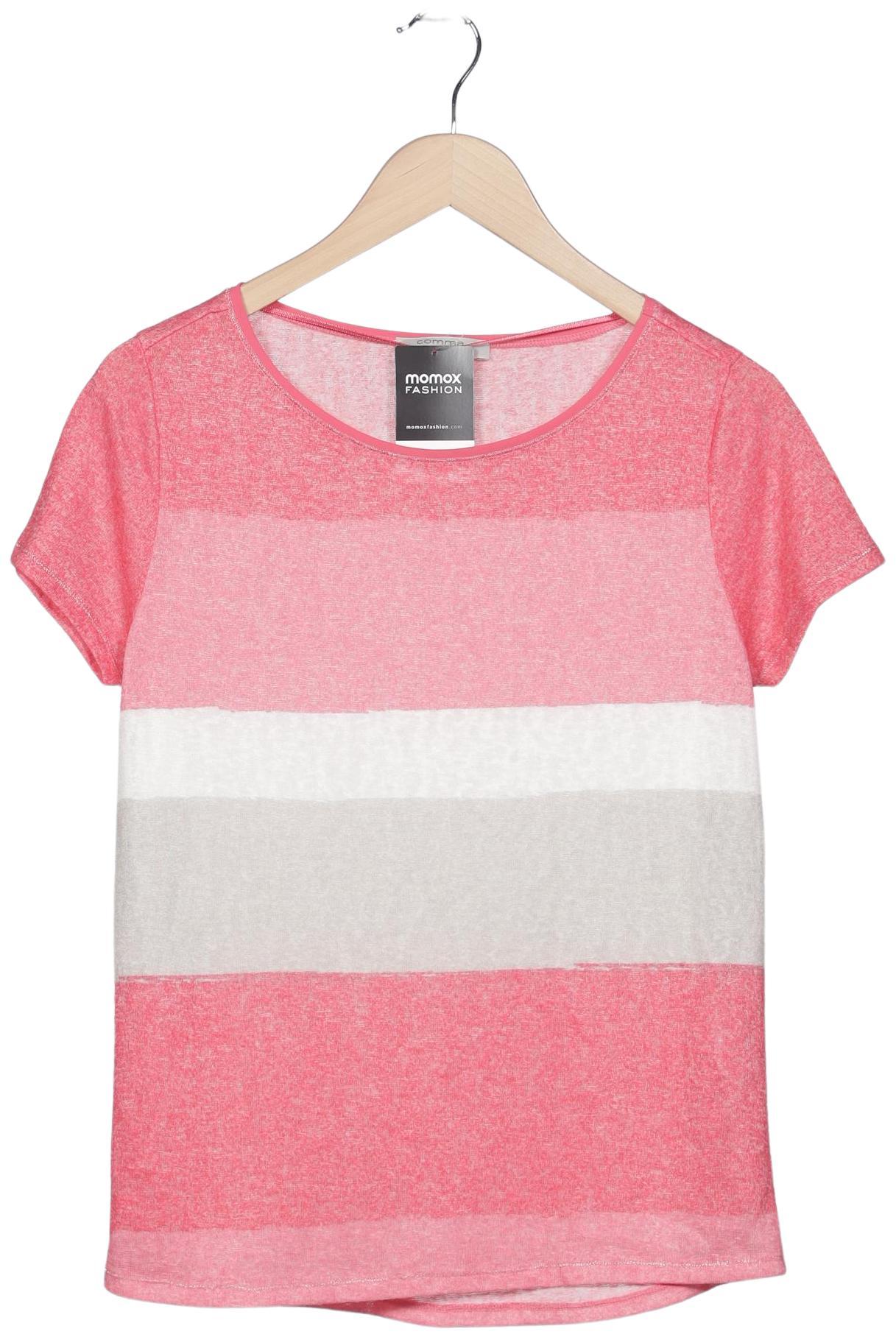 

Comma Damen T-Shirt, mehrfarbig, Gr. 36