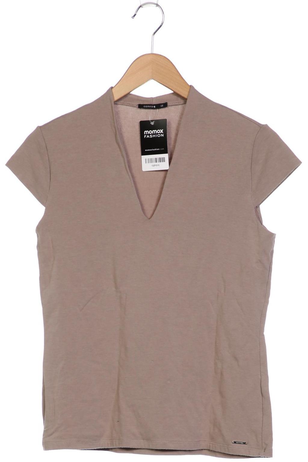 

Comma Damen T-Shirt, grau, Gr. 42