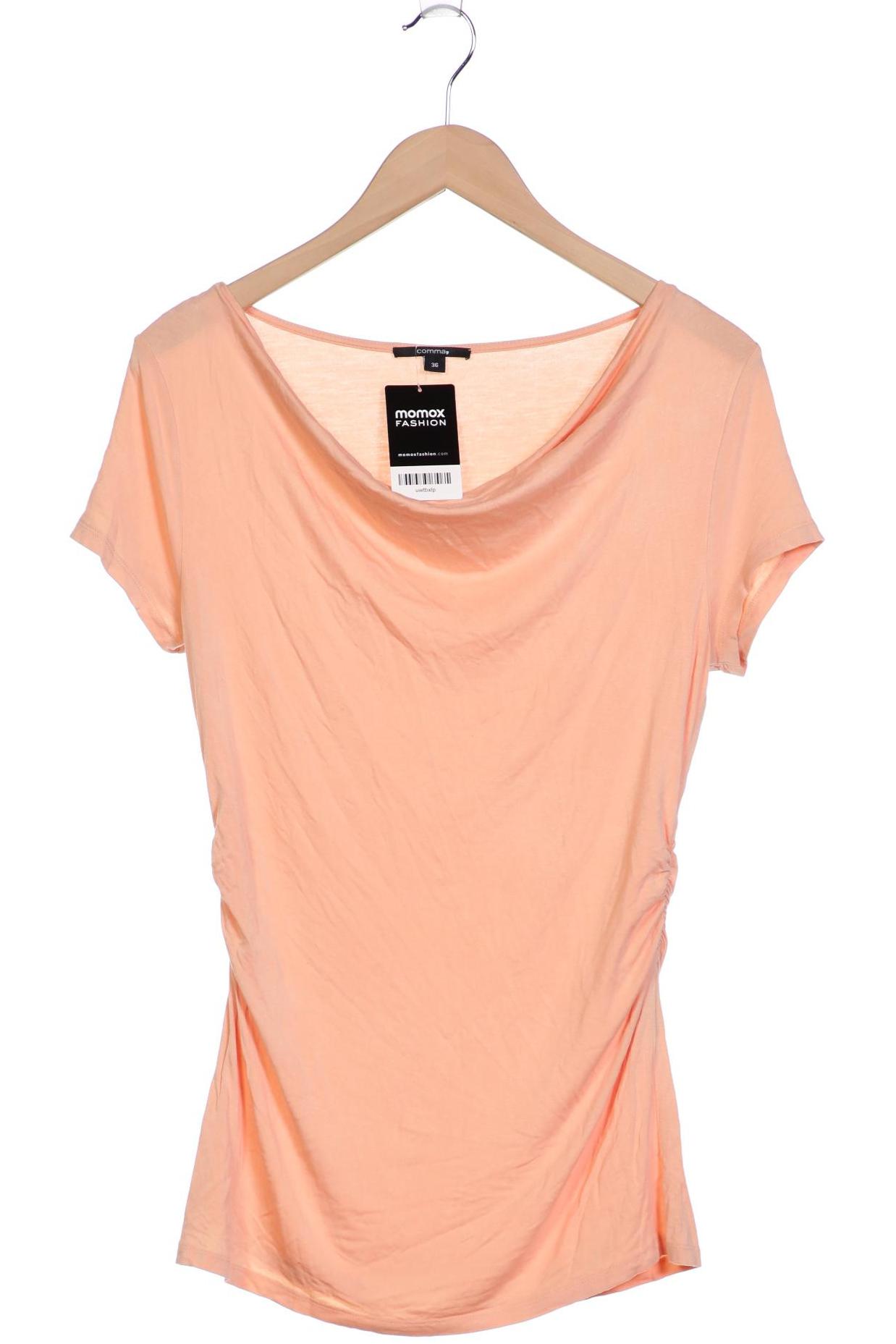 

Comma Damen T-Shirt, orange, Gr. 36