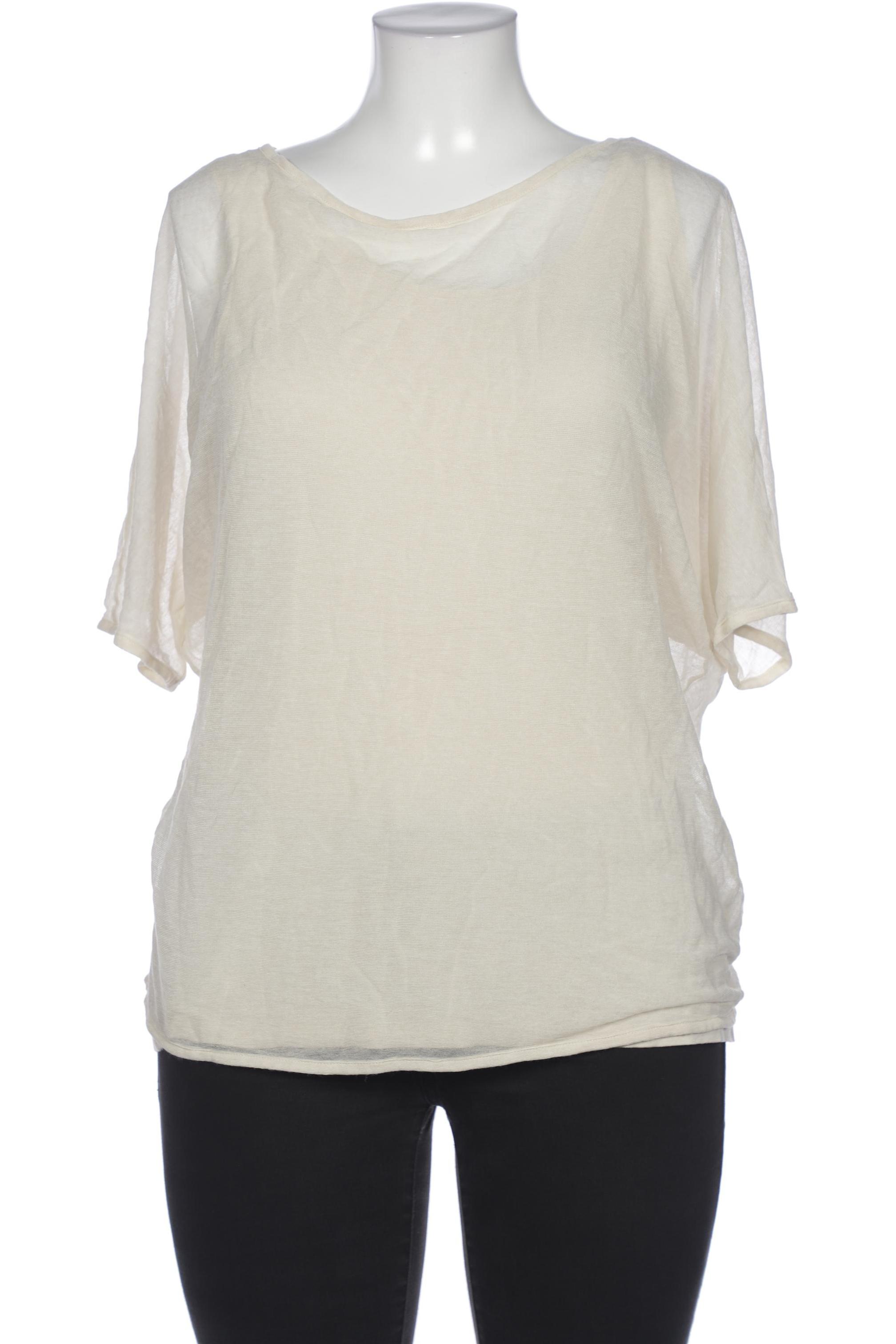 

Comma Damen T-Shirt, cremeweiß, Gr. 44