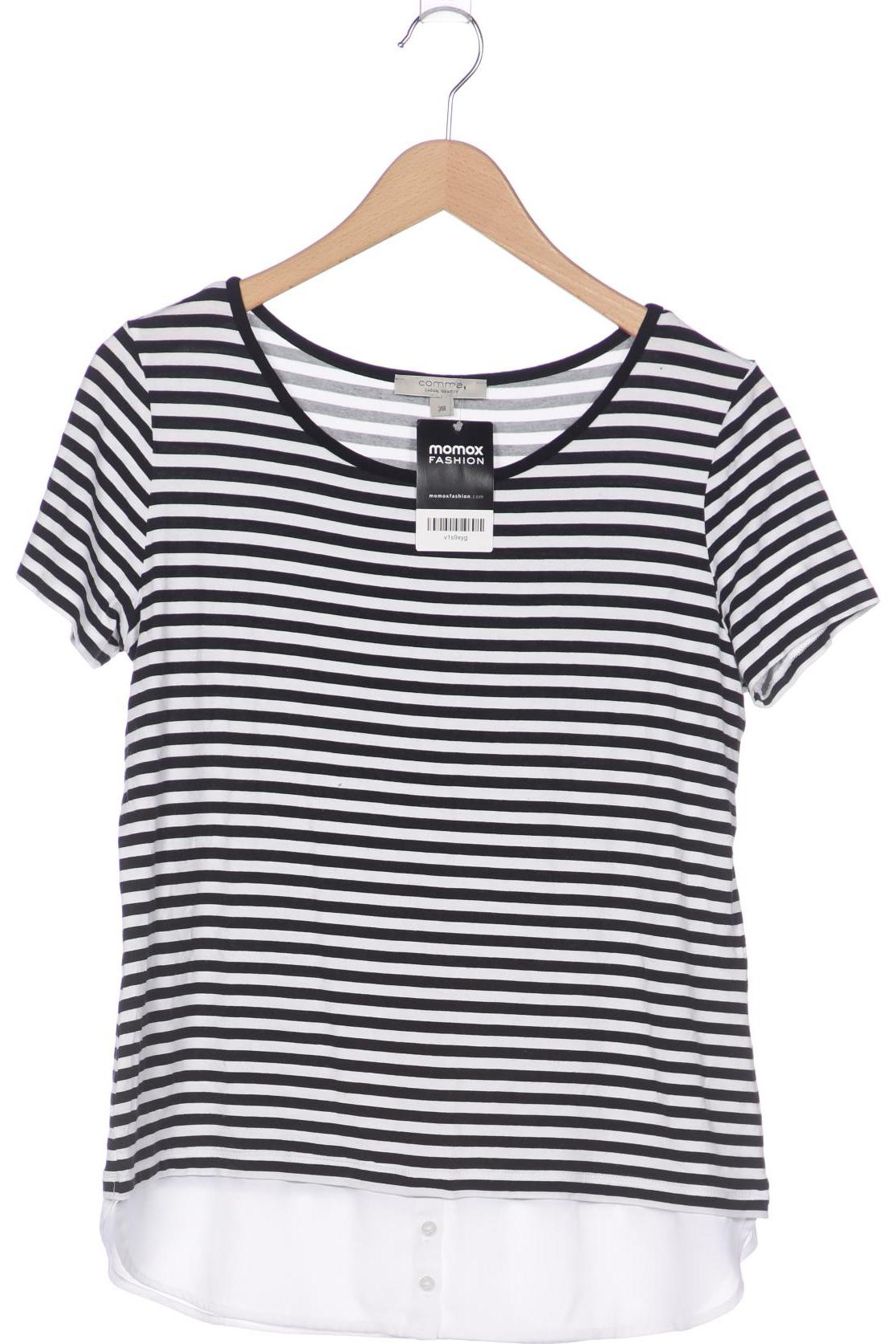 

Comma Damen T-Shirt, schwarz, Gr. 38