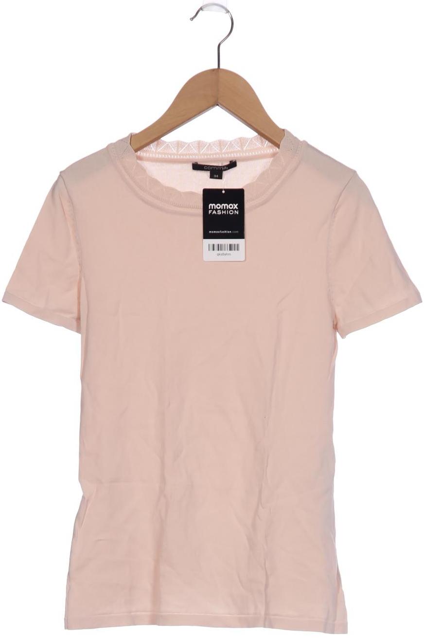 

Comma Damen T-Shirt, beige, Gr. 34