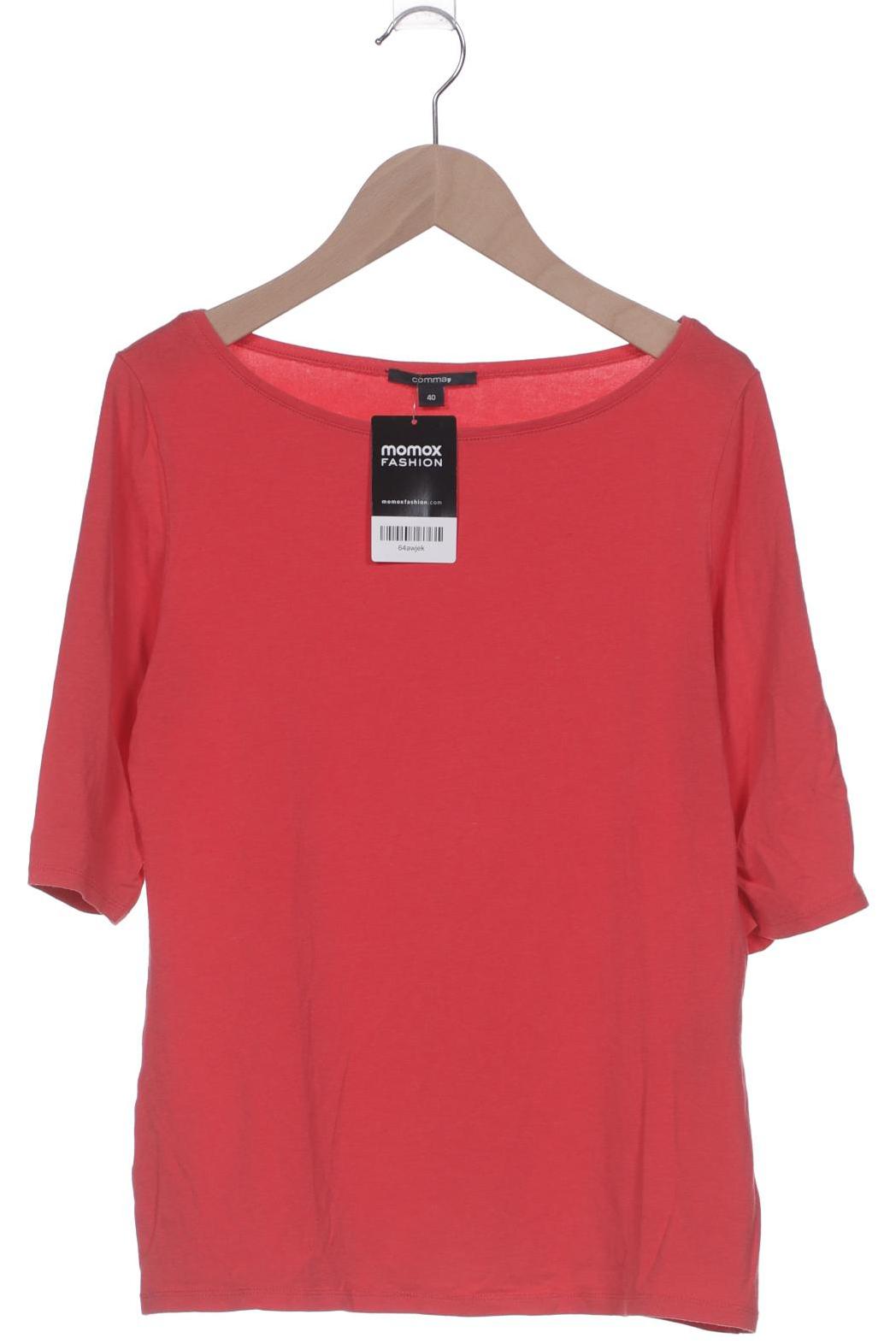 

Comma Damen T-Shirt, rot, Gr. 40