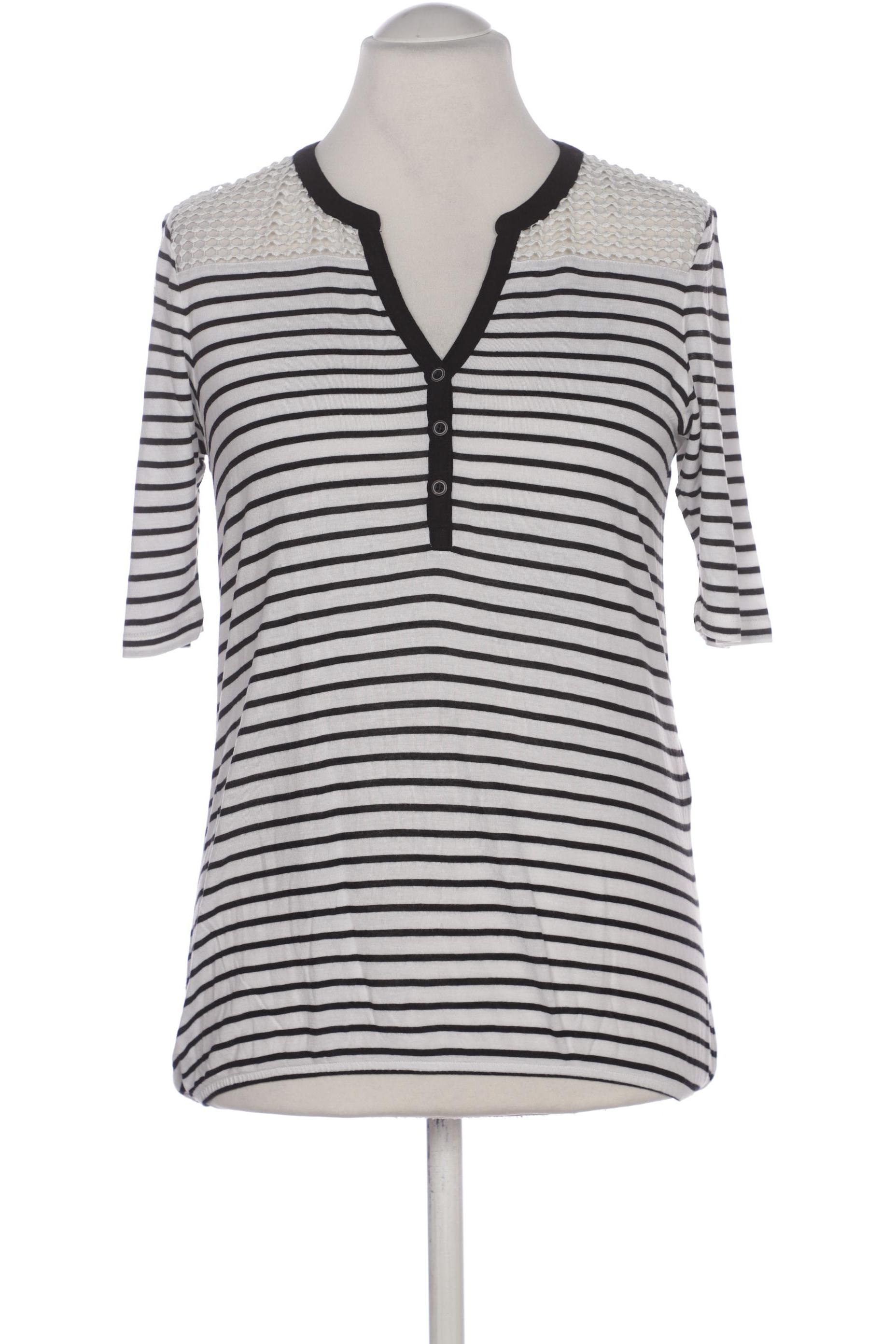 

Comma Damen T-Shirt, weiß, Gr. 38