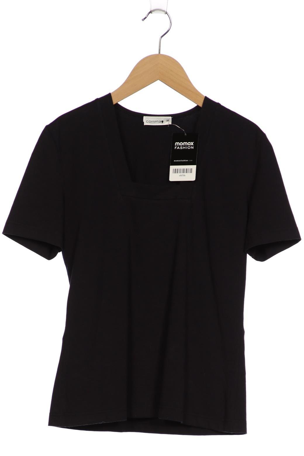 

Comma Damen T-Shirt, marineblau, Gr. 38