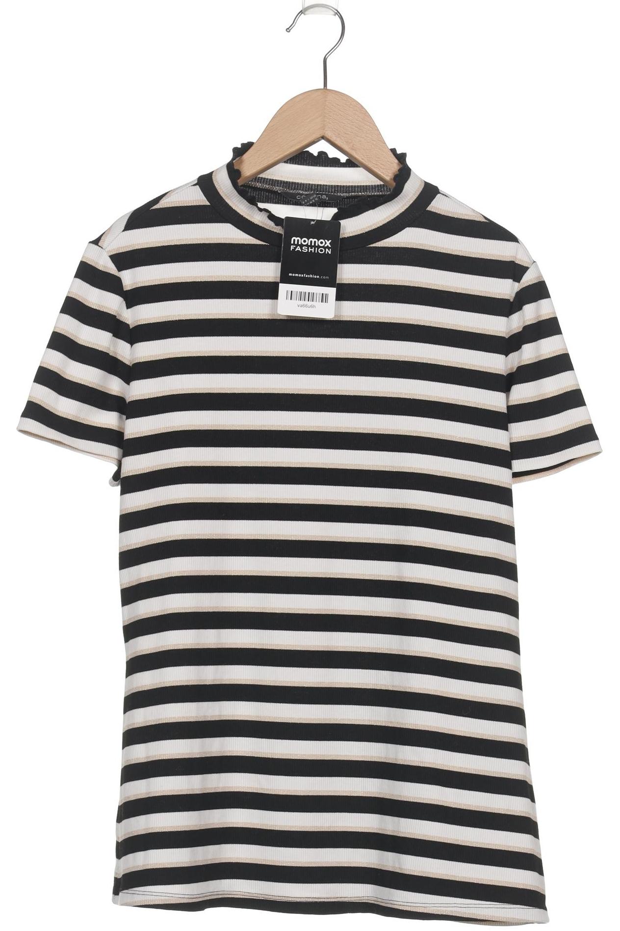 

Comma Damen T-Shirt, schwarz, Gr. 42