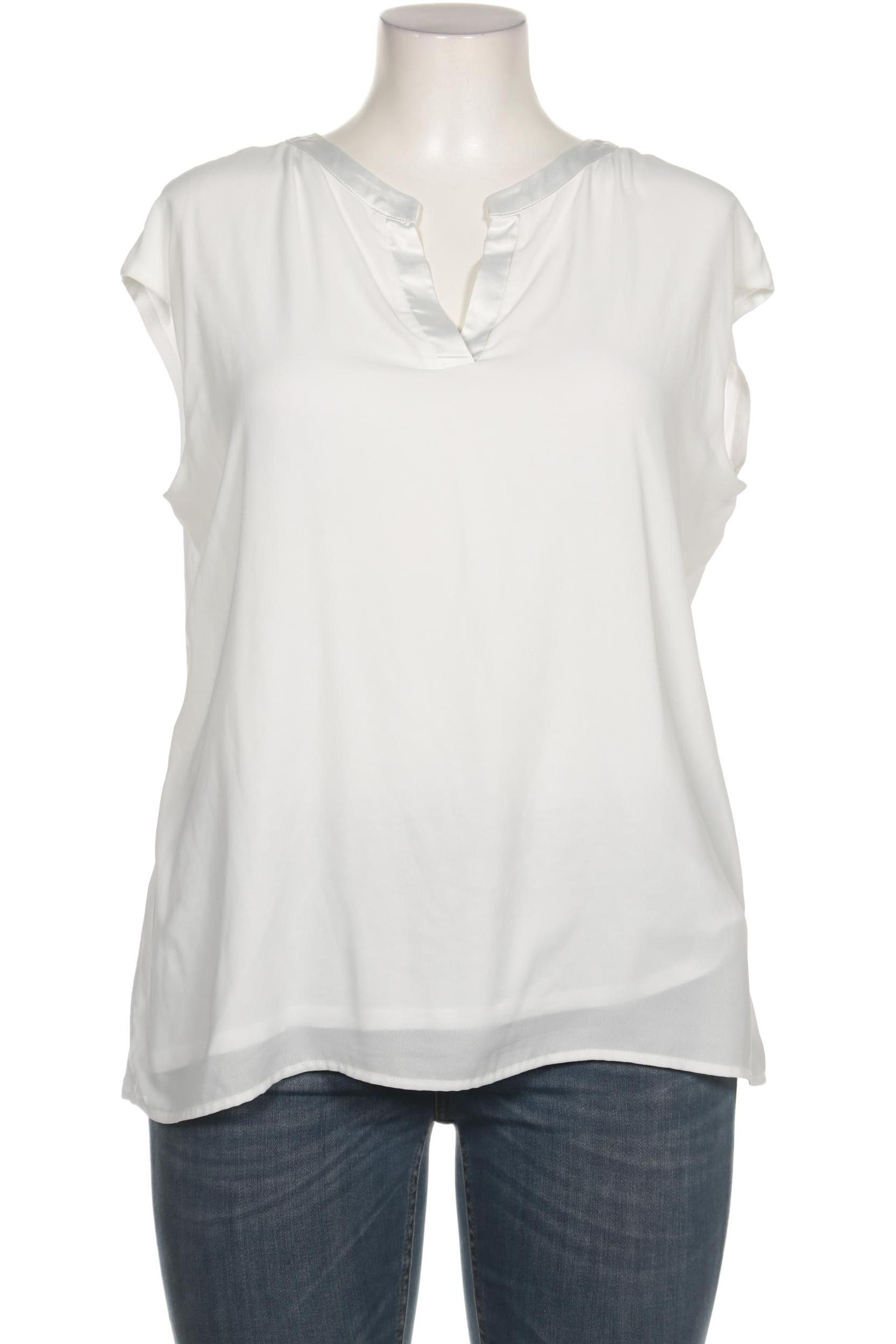 

Comma Damen T-Shirt, weiß, Gr. 44