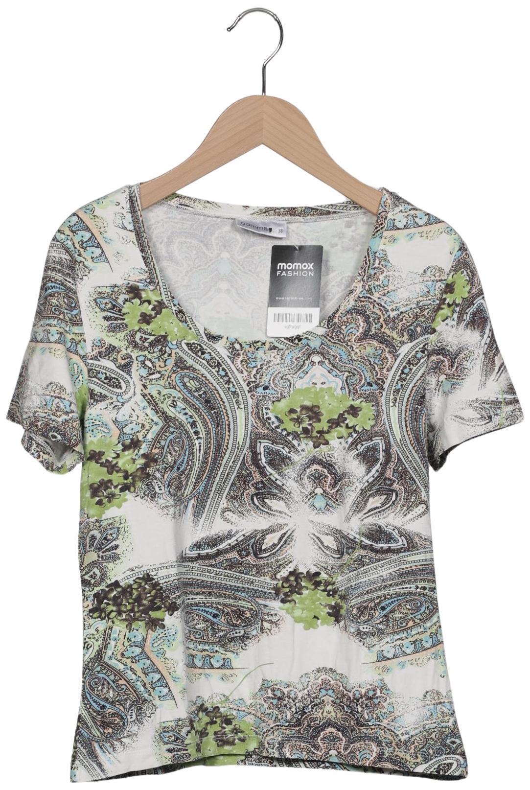 

Comma Damen T-Shirt, mehrfarbig, Gr. 38