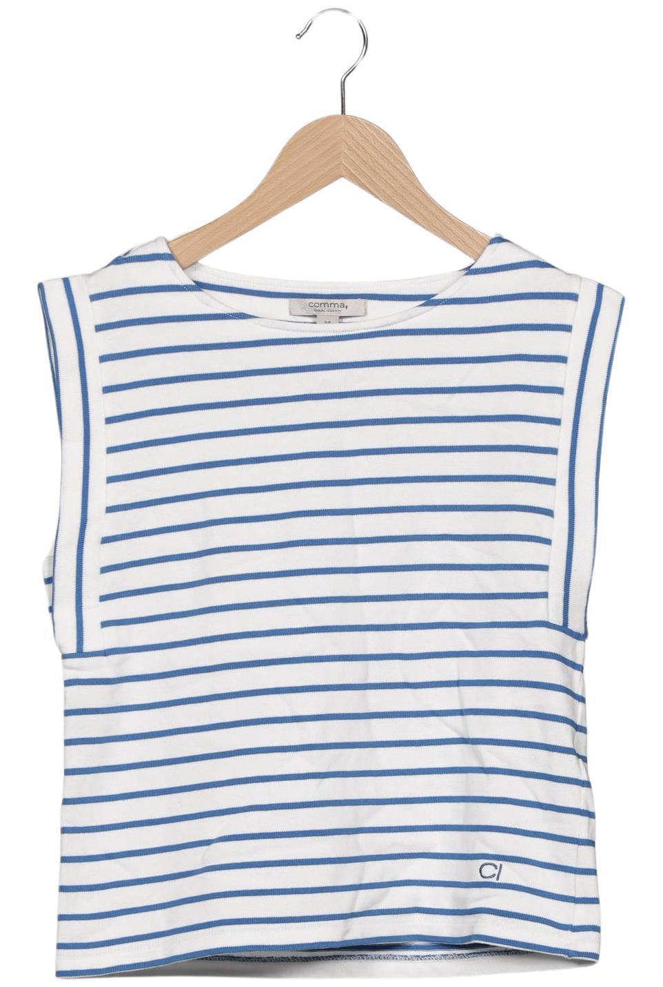 

Comma Damen T-Shirt, mehrfarbig, Gr. 34