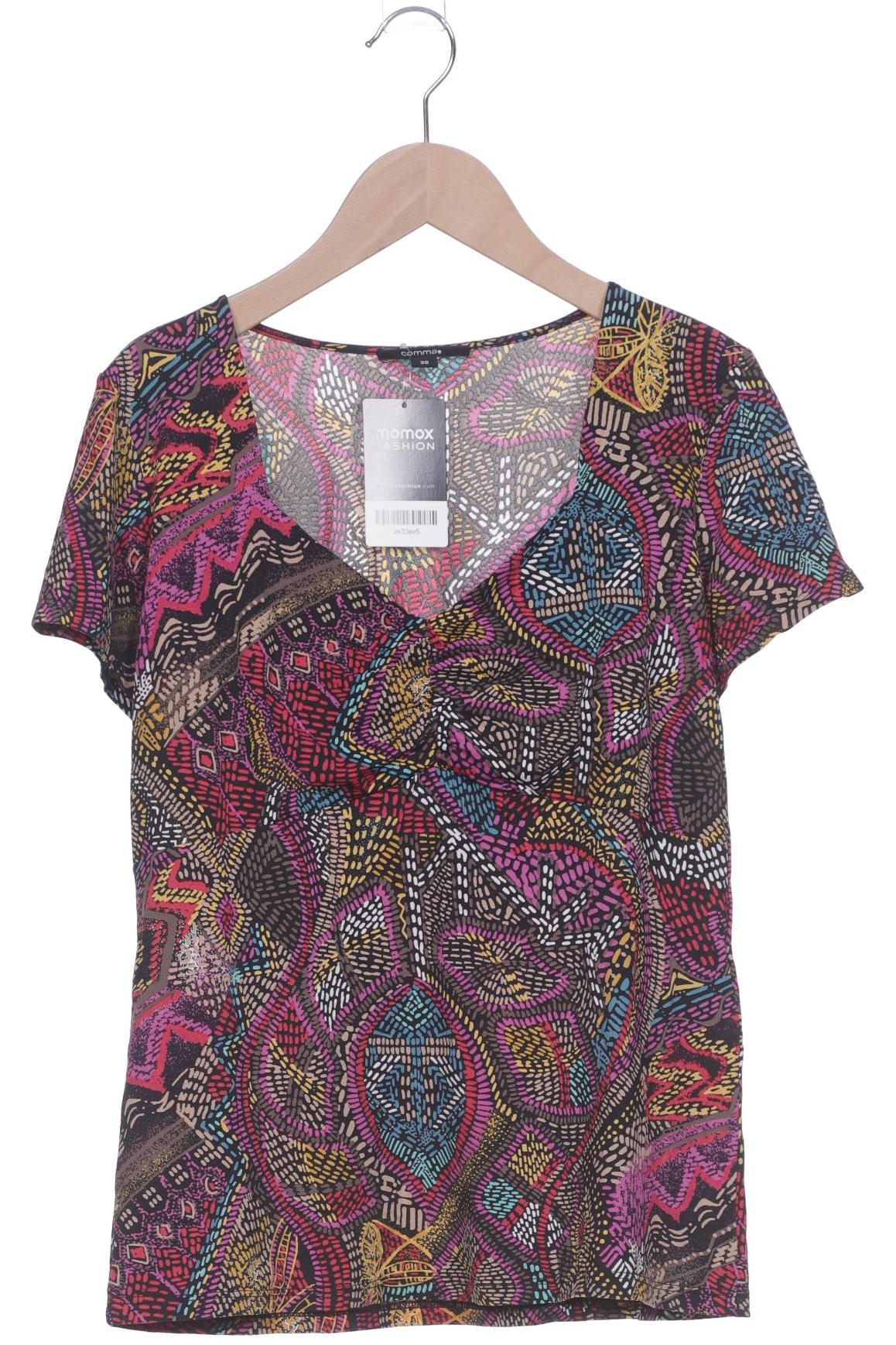 

Comma Damen T-Shirt, mehrfarbig, Gr. 38