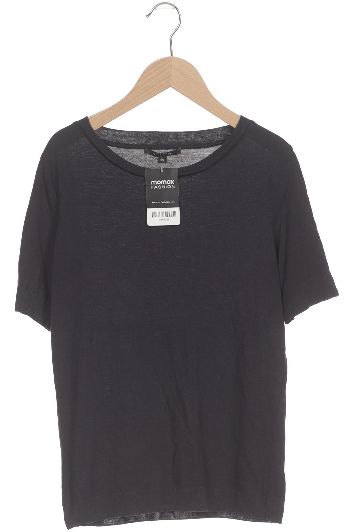 

Comma Damen T-Shirt, marineblau, Gr. 38
