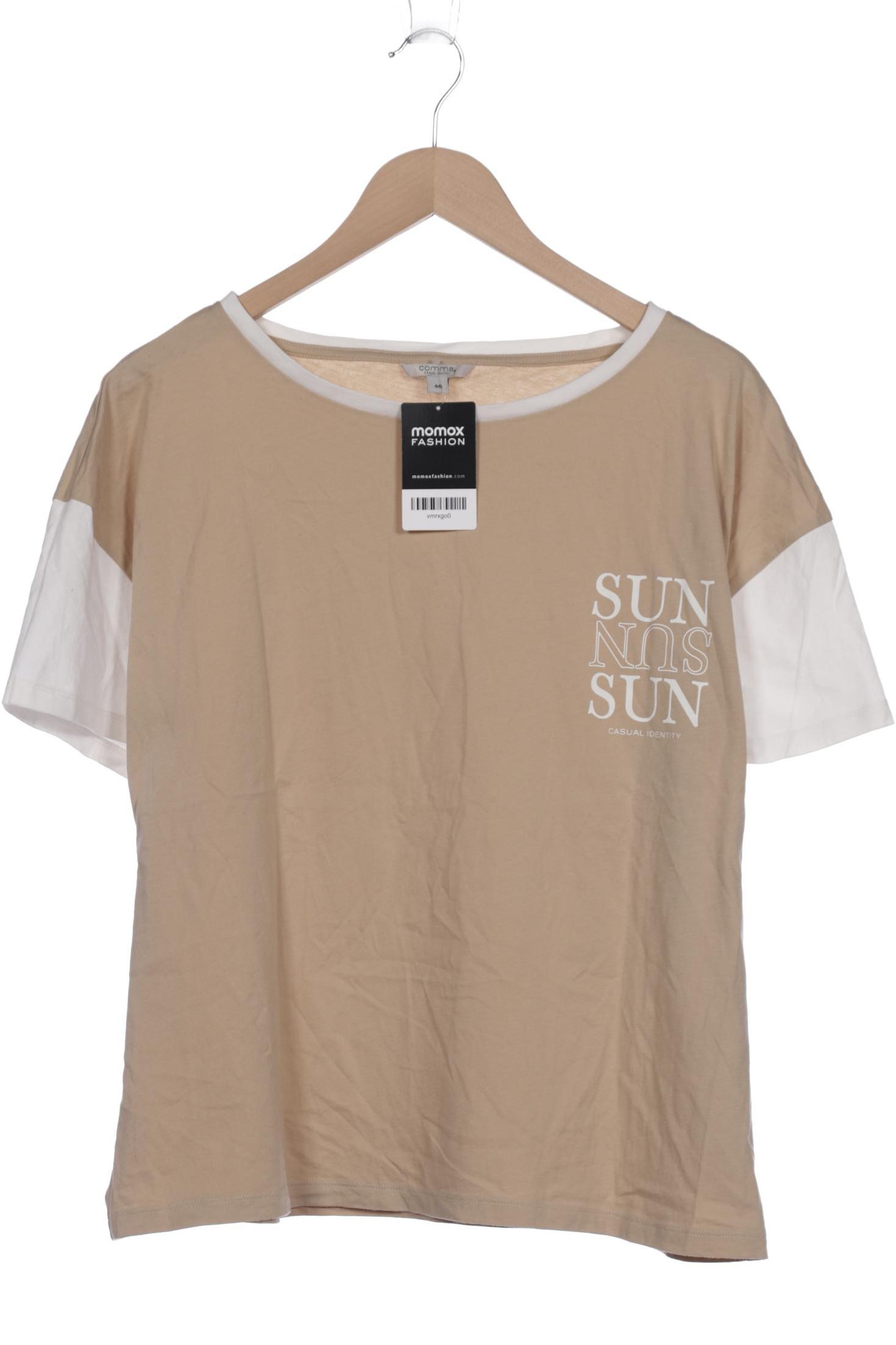 

Comma Damen T-Shirt, beige