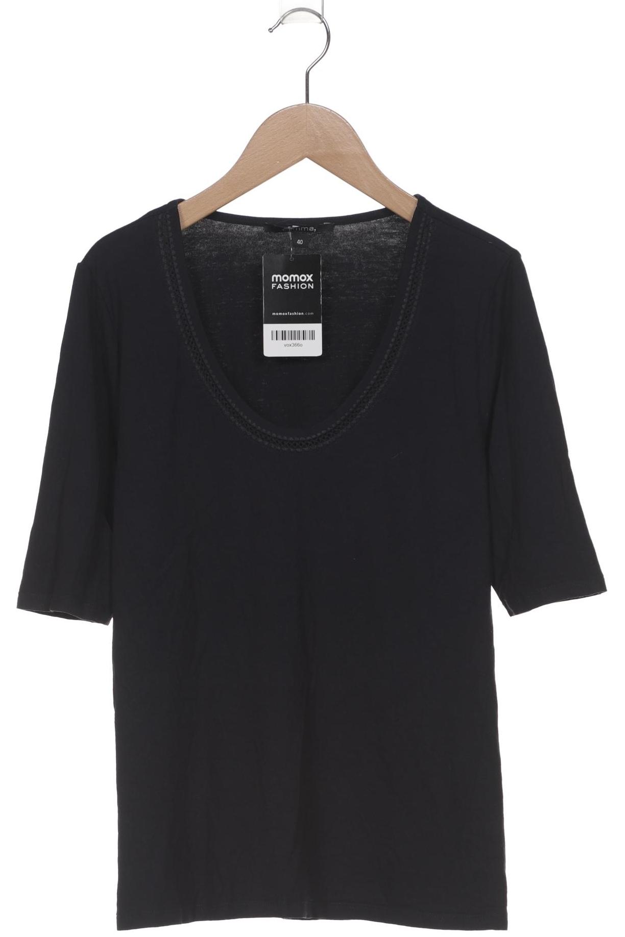 

Comma Damen T-Shirt, marineblau, Gr. 40
