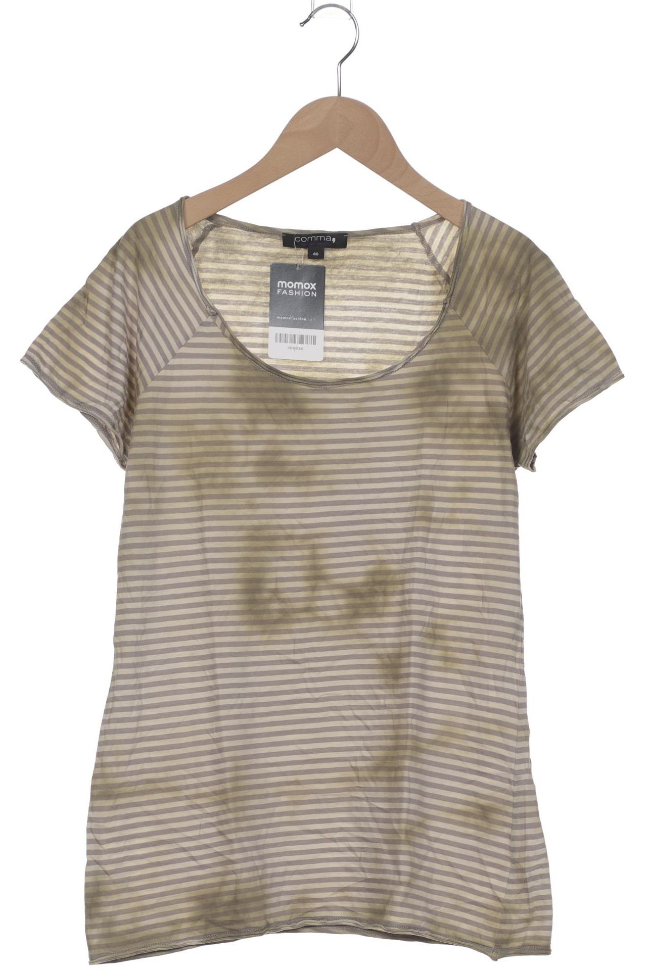 

Comma Damen T-Shirt, grün, Gr. 40