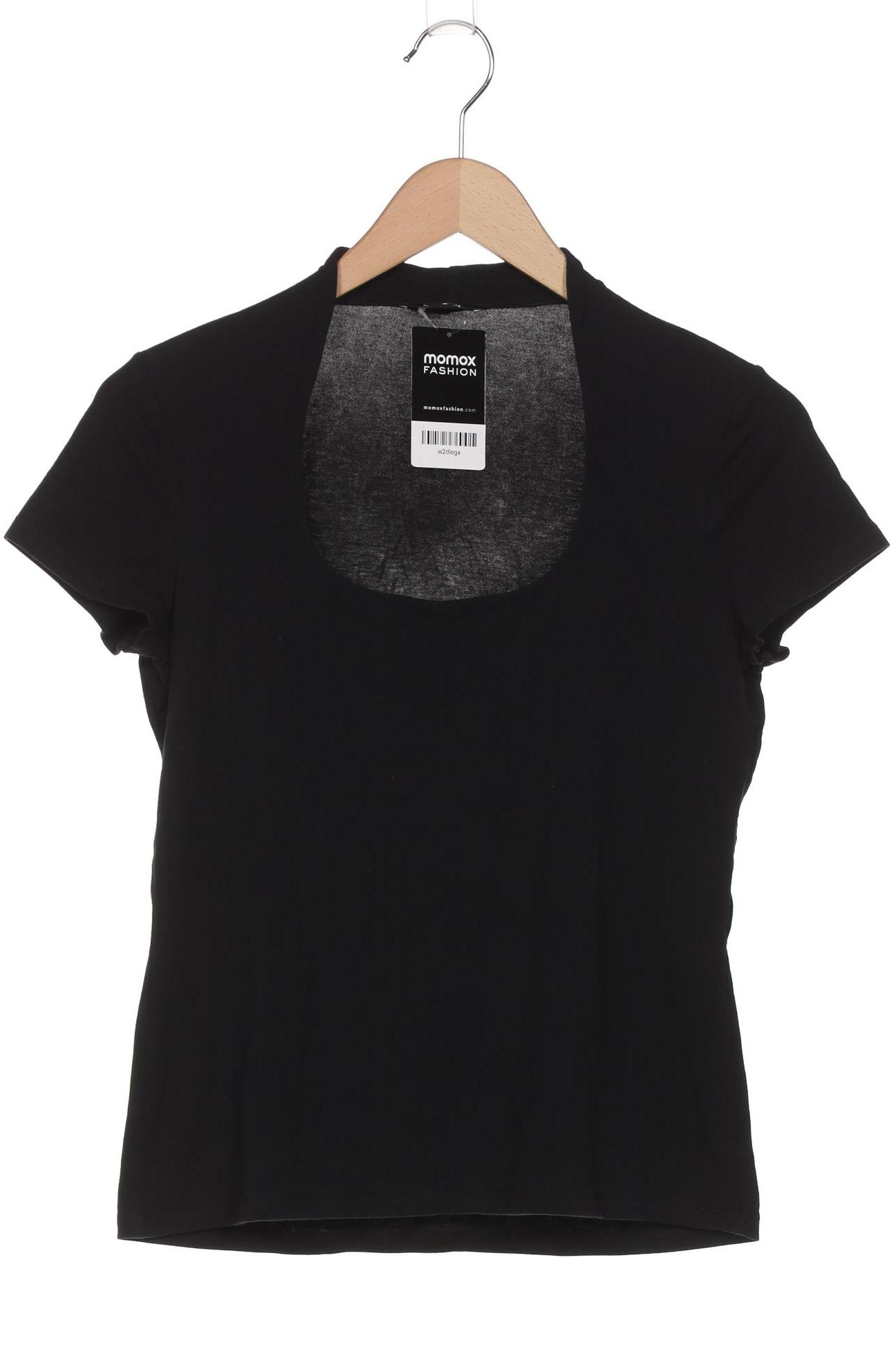 

Comma Damen T-Shirt, schwarz, Gr. 36