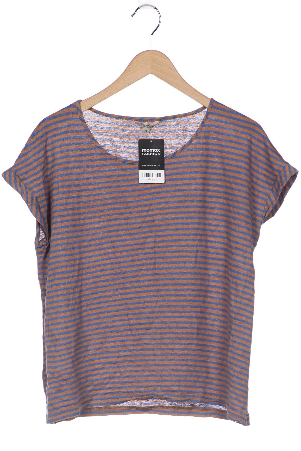 

Comma Damen T-Shirt, blau