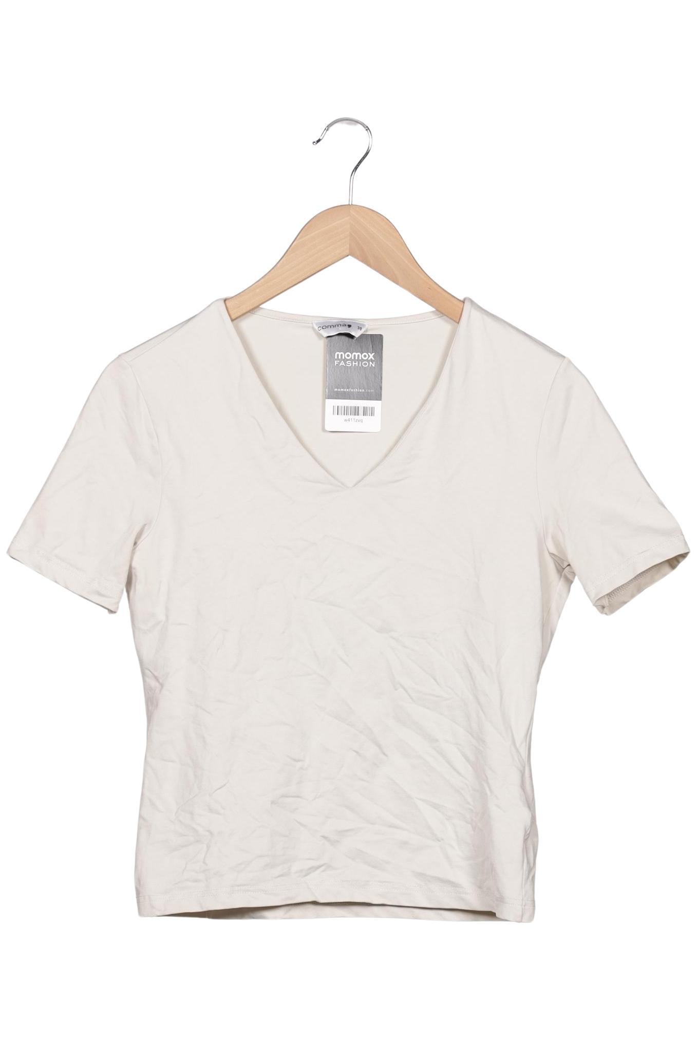 

Comma Damen T-Shirt, grau, Gr. 38