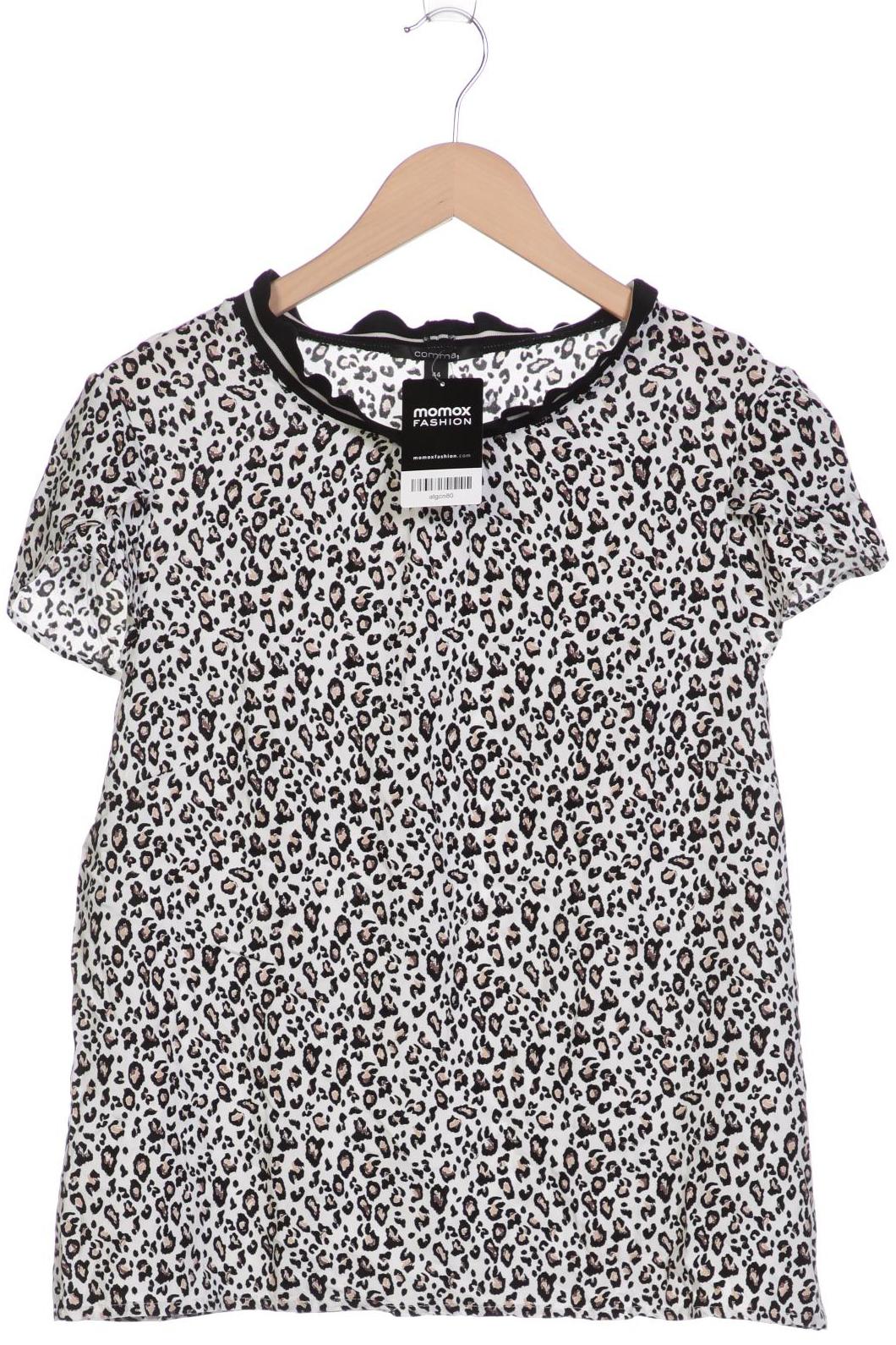

Comma Damen T-Shirt, weiß