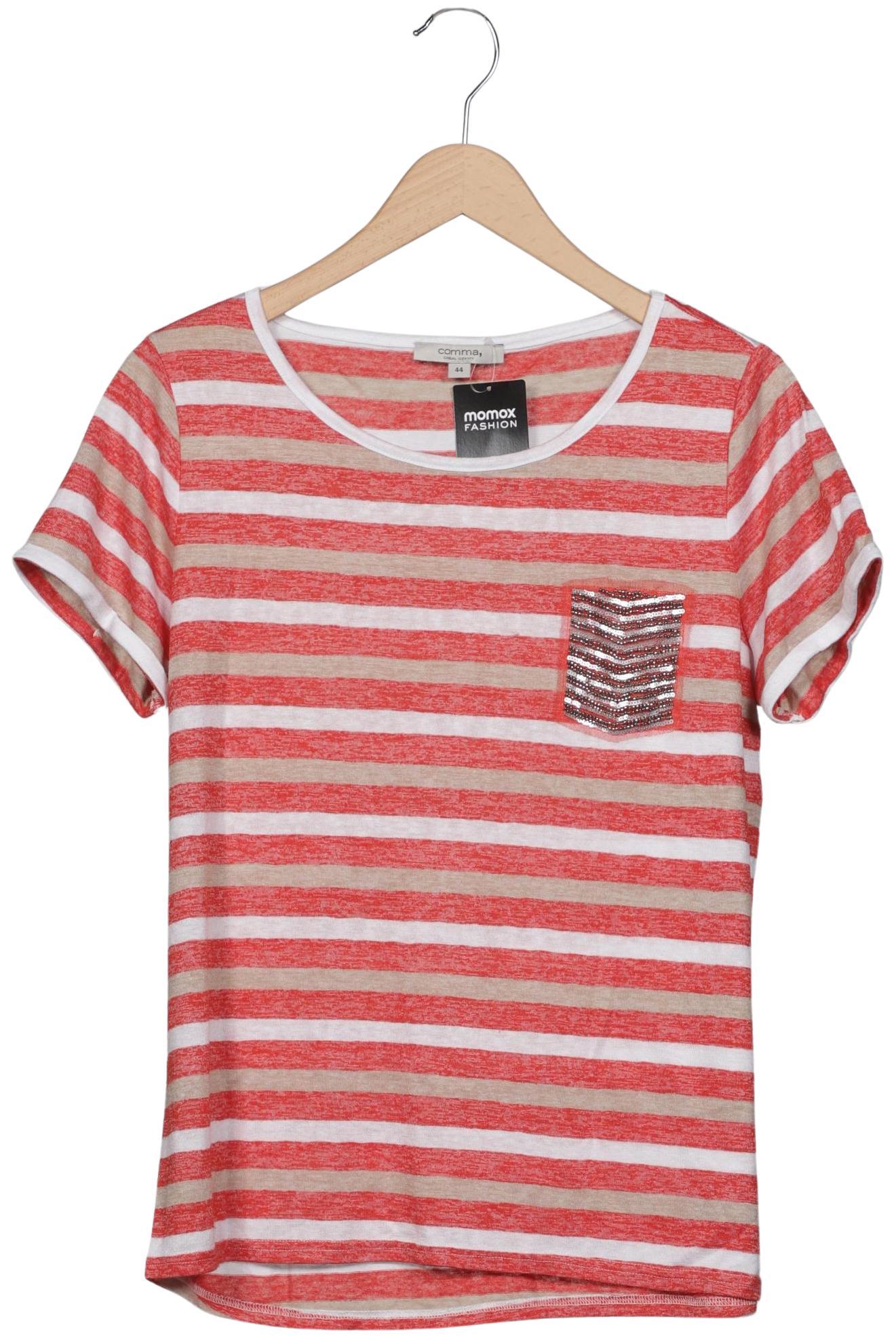 

Comma Damen T-Shirt, mehrfarbig, Gr. 44