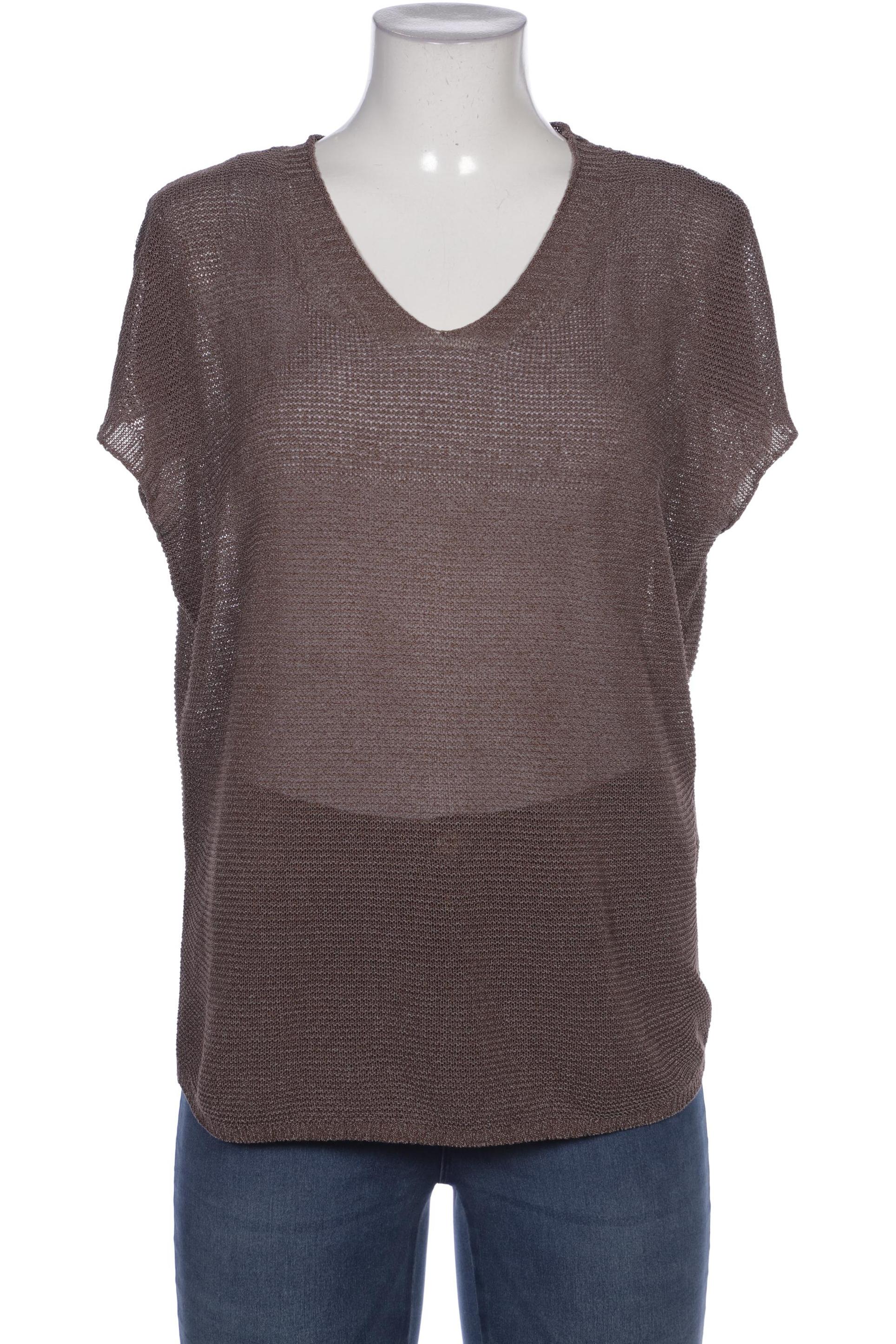 

Comma Damen T-Shirt, braun, Gr. 40