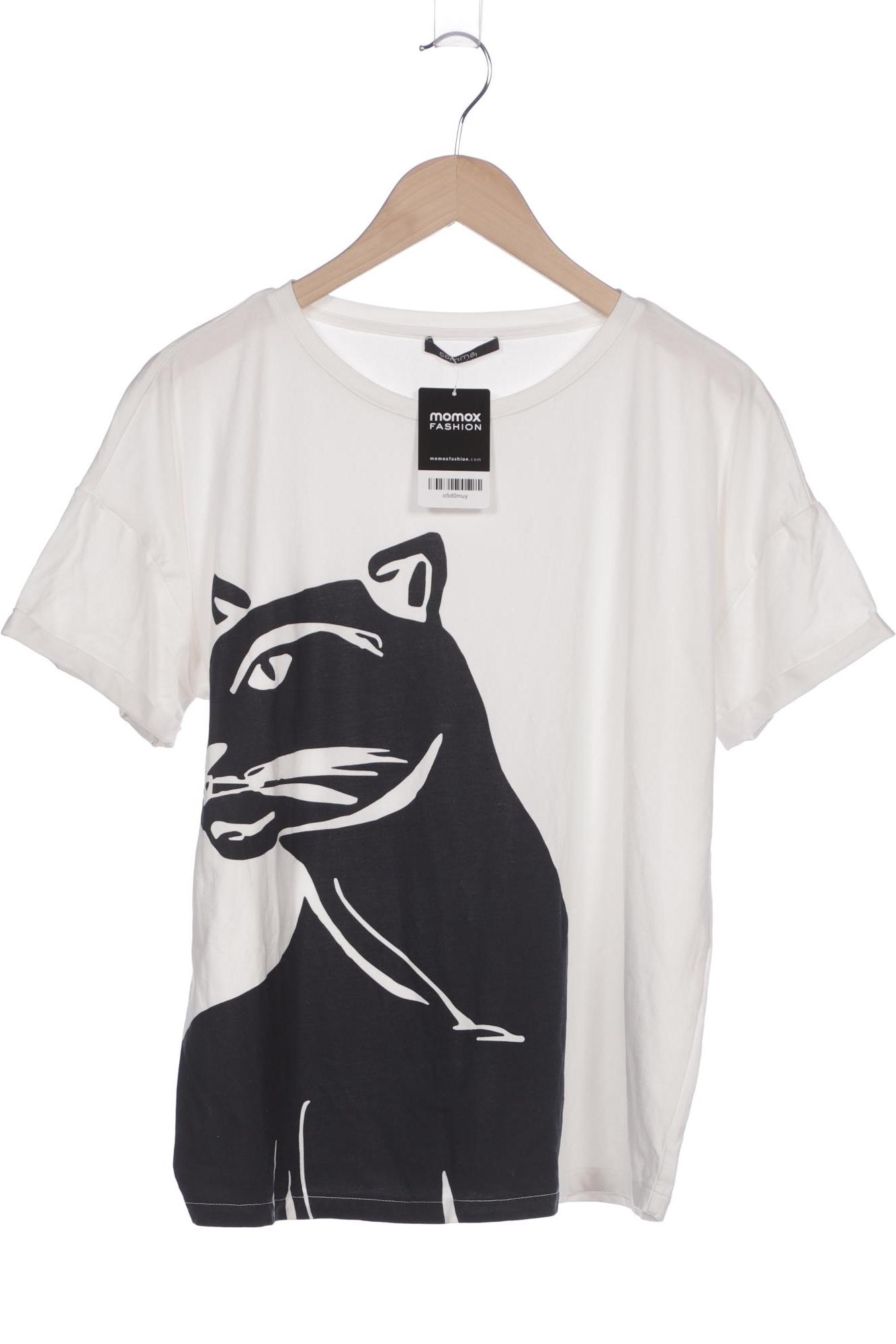 

Comma Damen T-Shirt, weiß, Gr. 42