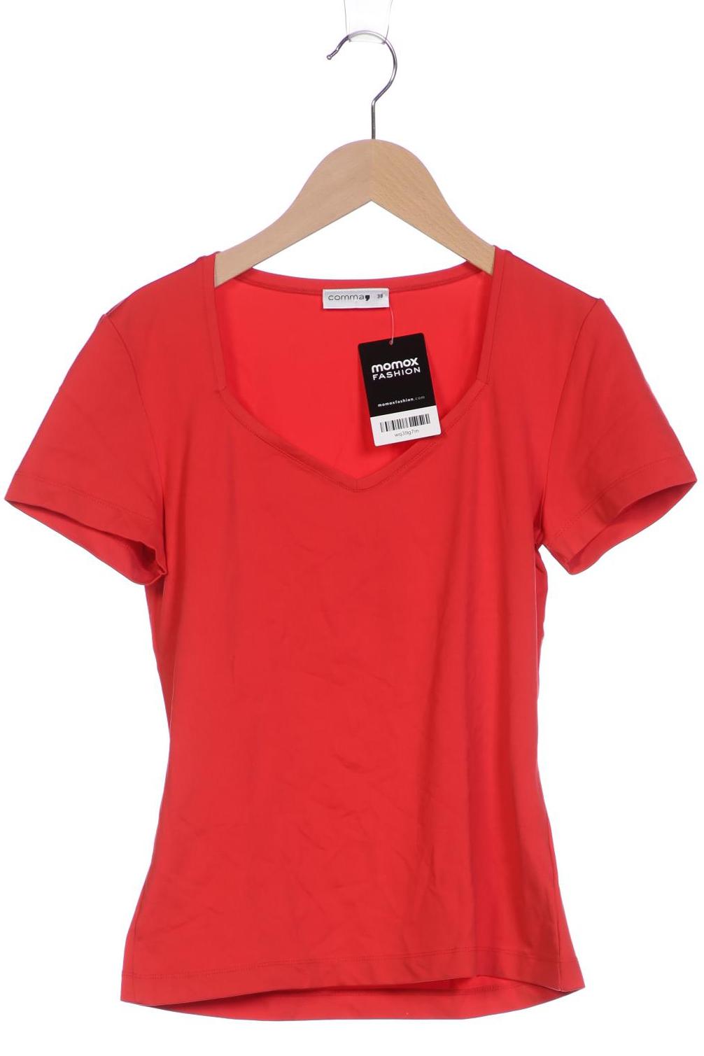

Comma Damen T-Shirt, rot