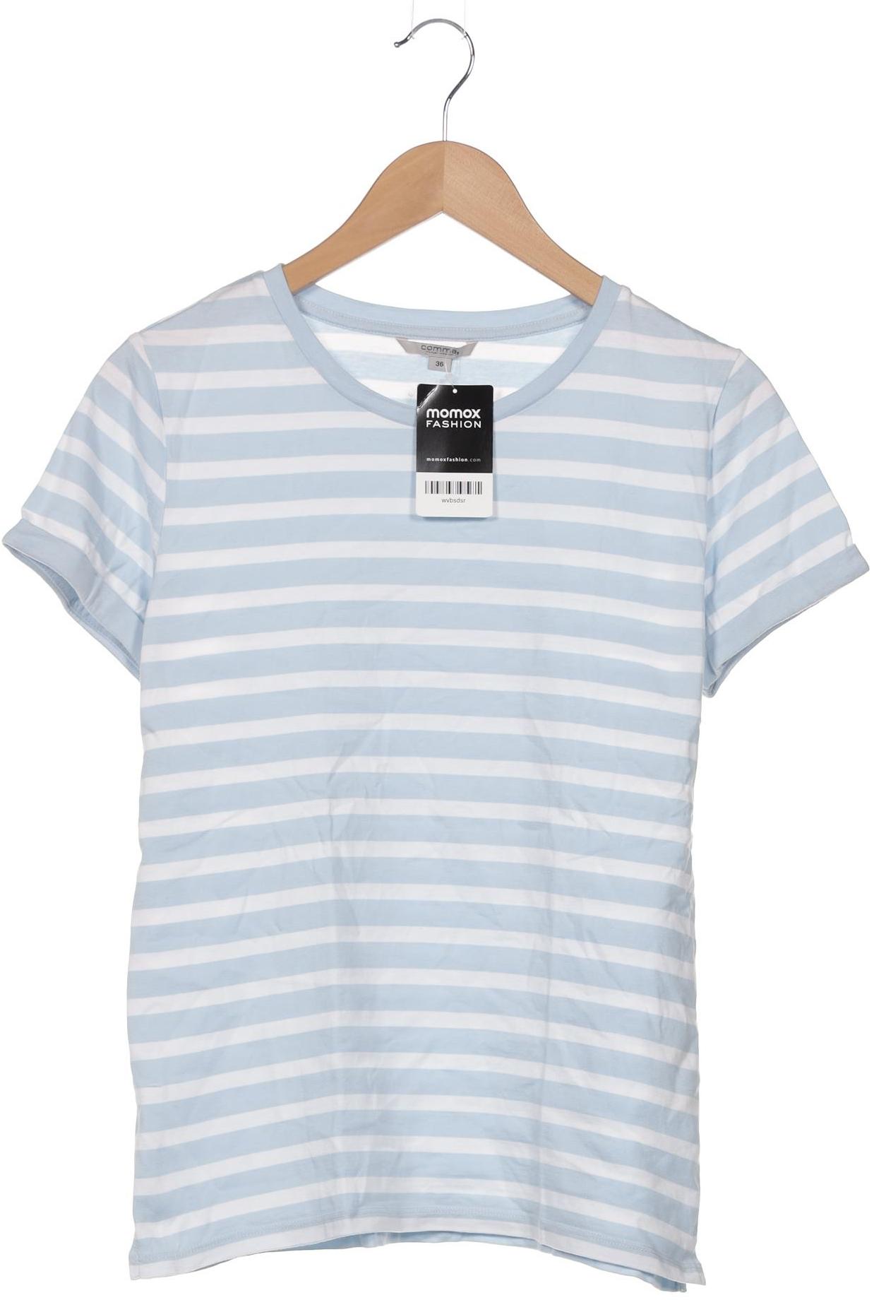 

Comma Damen T-Shirt, hellblau, Gr. 36