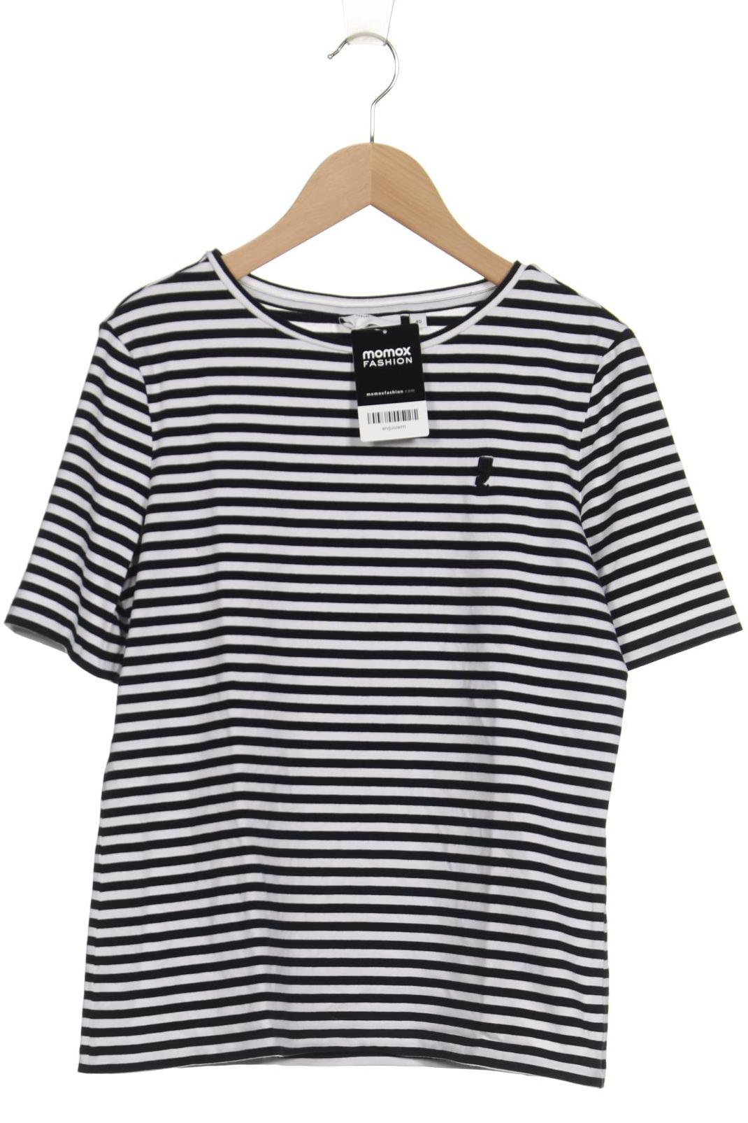 

Comma Damen T-Shirt, schwarz, Gr. 40