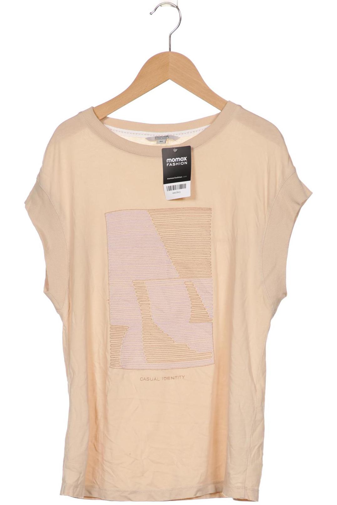 

Comma Damen T-Shirt, beige