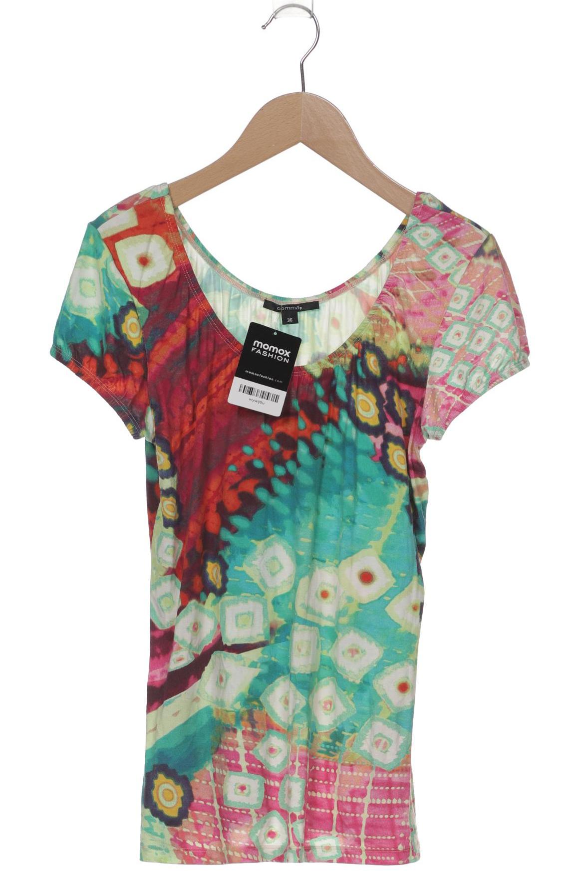 

Comma Damen T-Shirt, grün, Gr. 36