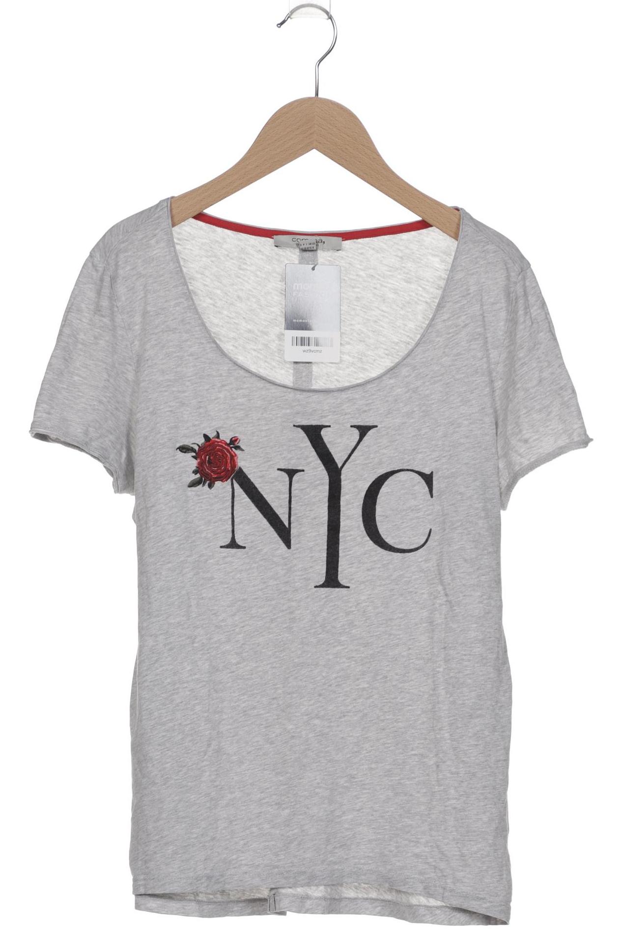 Thumbnail - Comma Damen T-Shirt, grau, Gr. 36