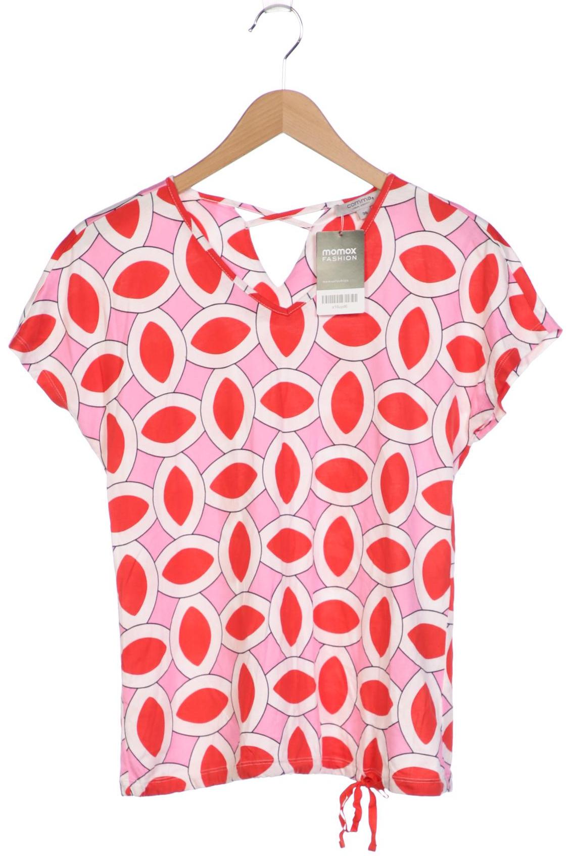 

Comma Damen T-Shirt, mehrfarbig, Gr. 36