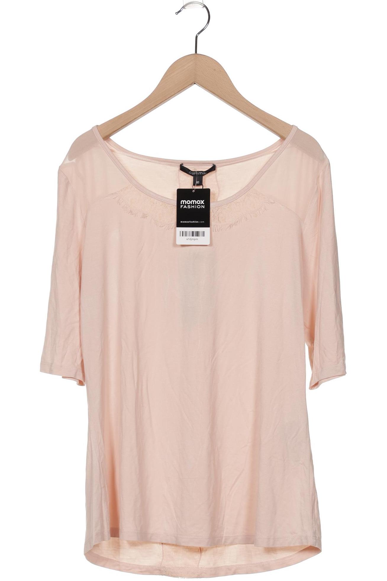 

Comma Damen T-Shirt, beige, Gr. 40