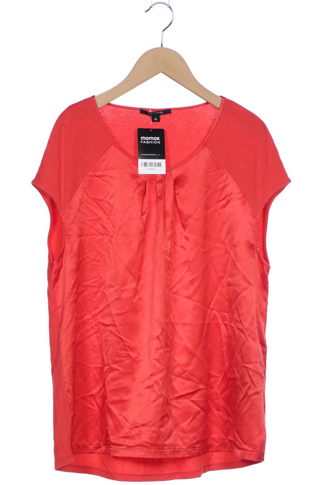 

Comma Damen T-Shirt, rot, Gr. 42