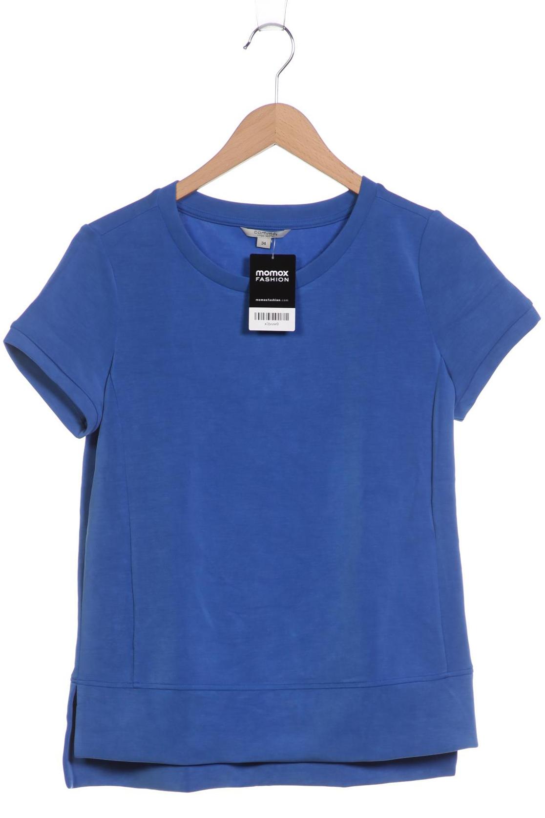 

Comma Damen T-Shirt, blau