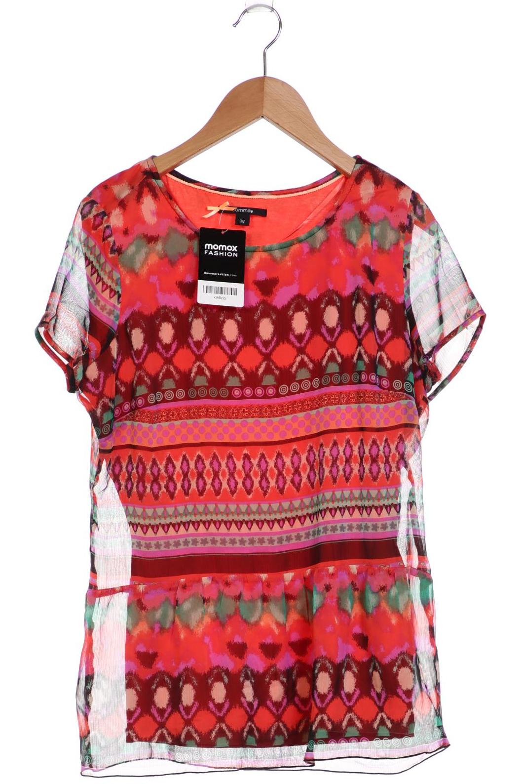 

Comma Damen T-Shirt, rot, Gr. 36