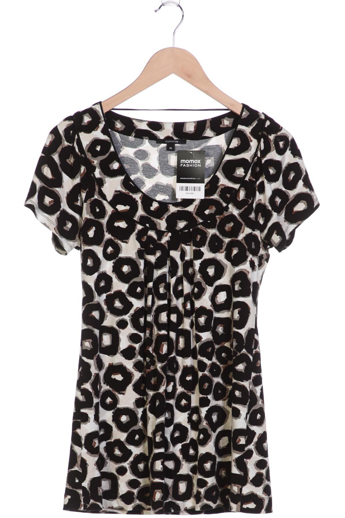 

Comma Damen T-Shirt, schwarz