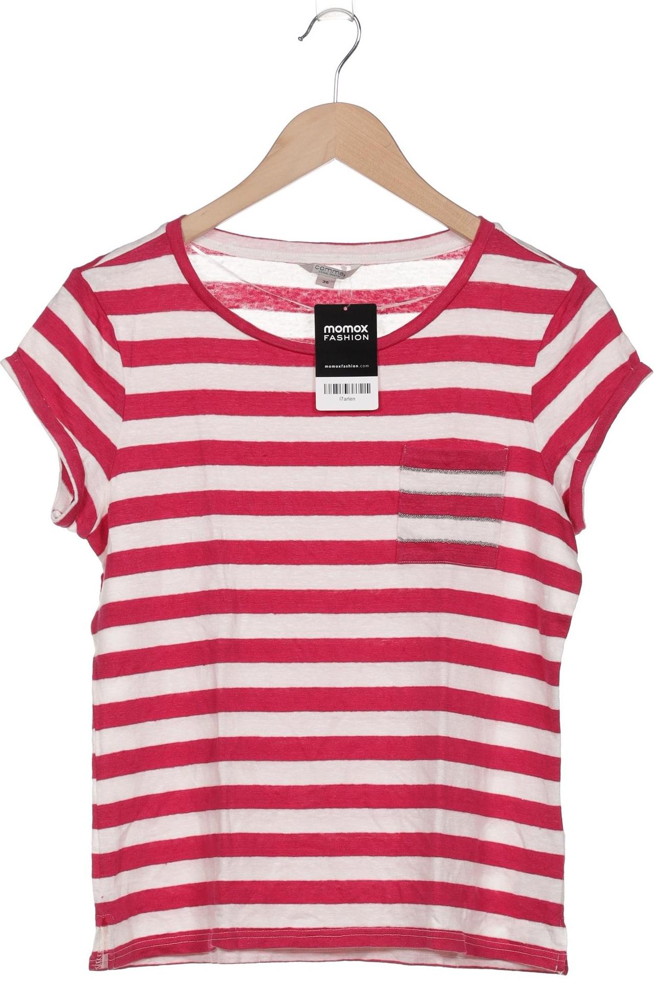 

Comma Damen T-Shirt, pink, Gr. 36
