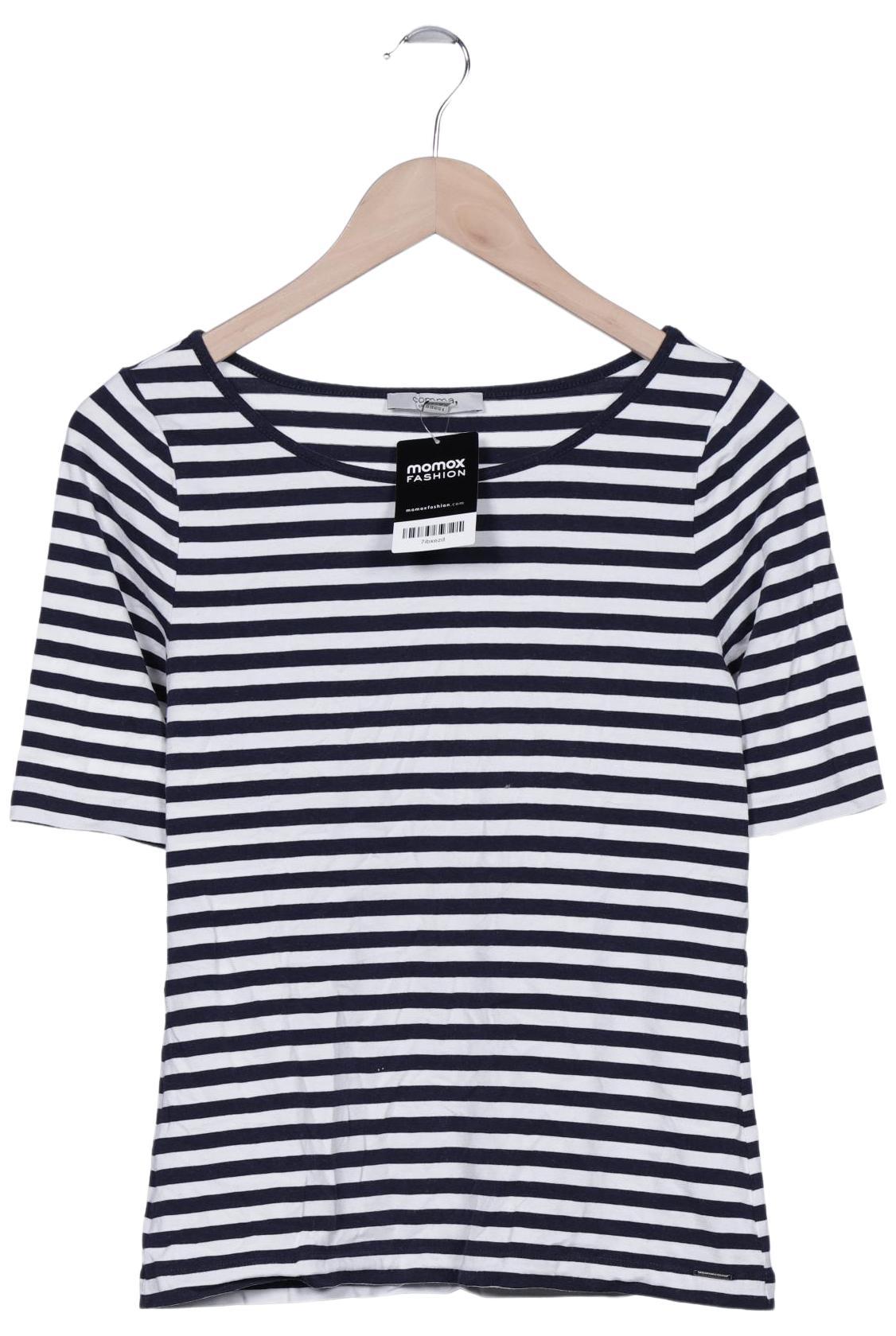 

Comma Damen T-Shirt, marineblau, Gr. 36