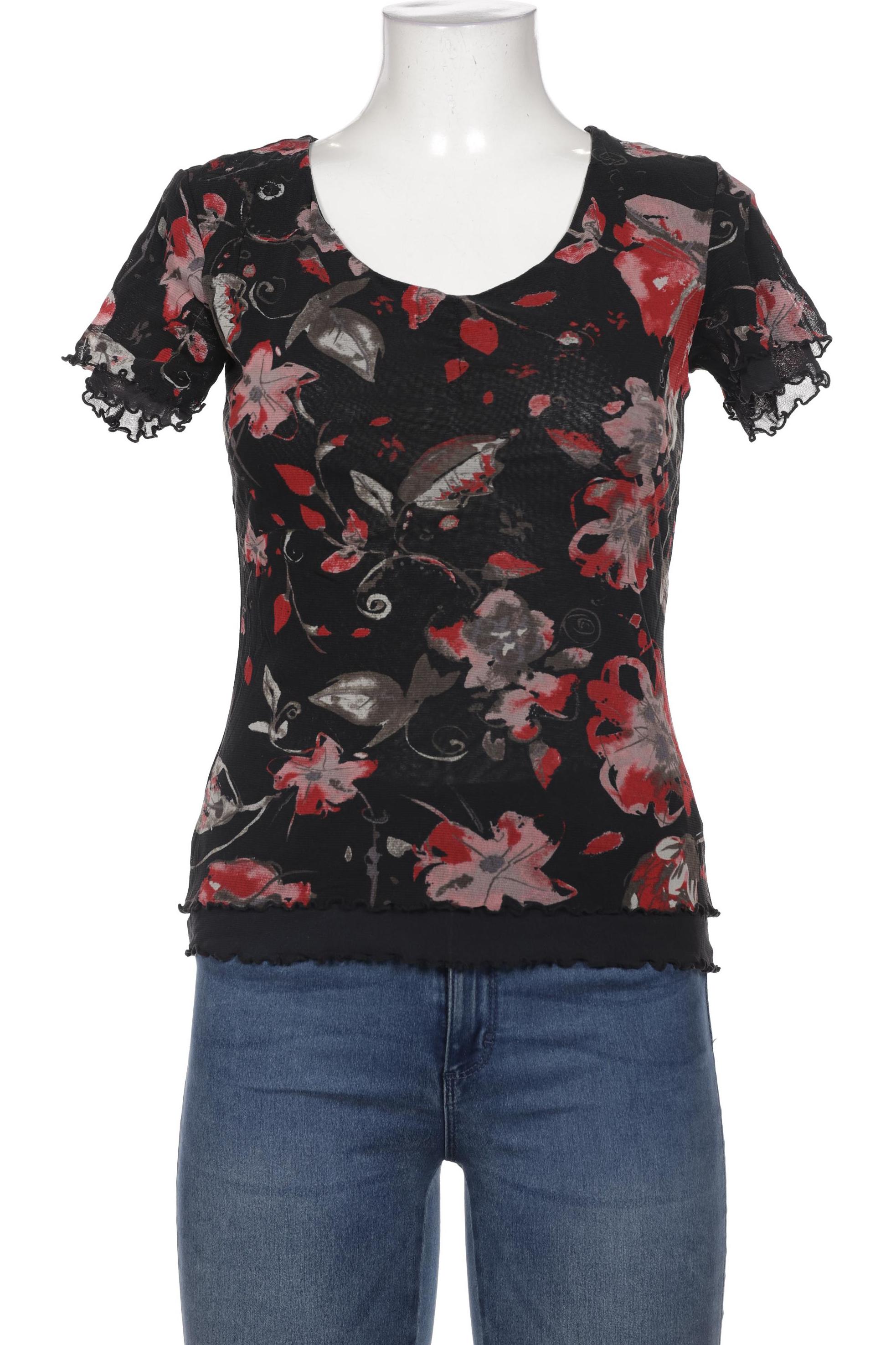 

Comma Damen T-Shirt, schwarz, Gr. 40