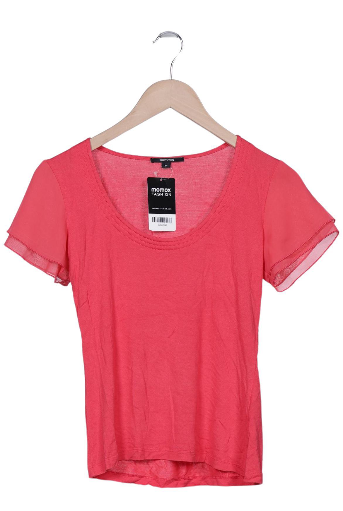 

Comma Damen T-Shirt, pink, Gr. 34