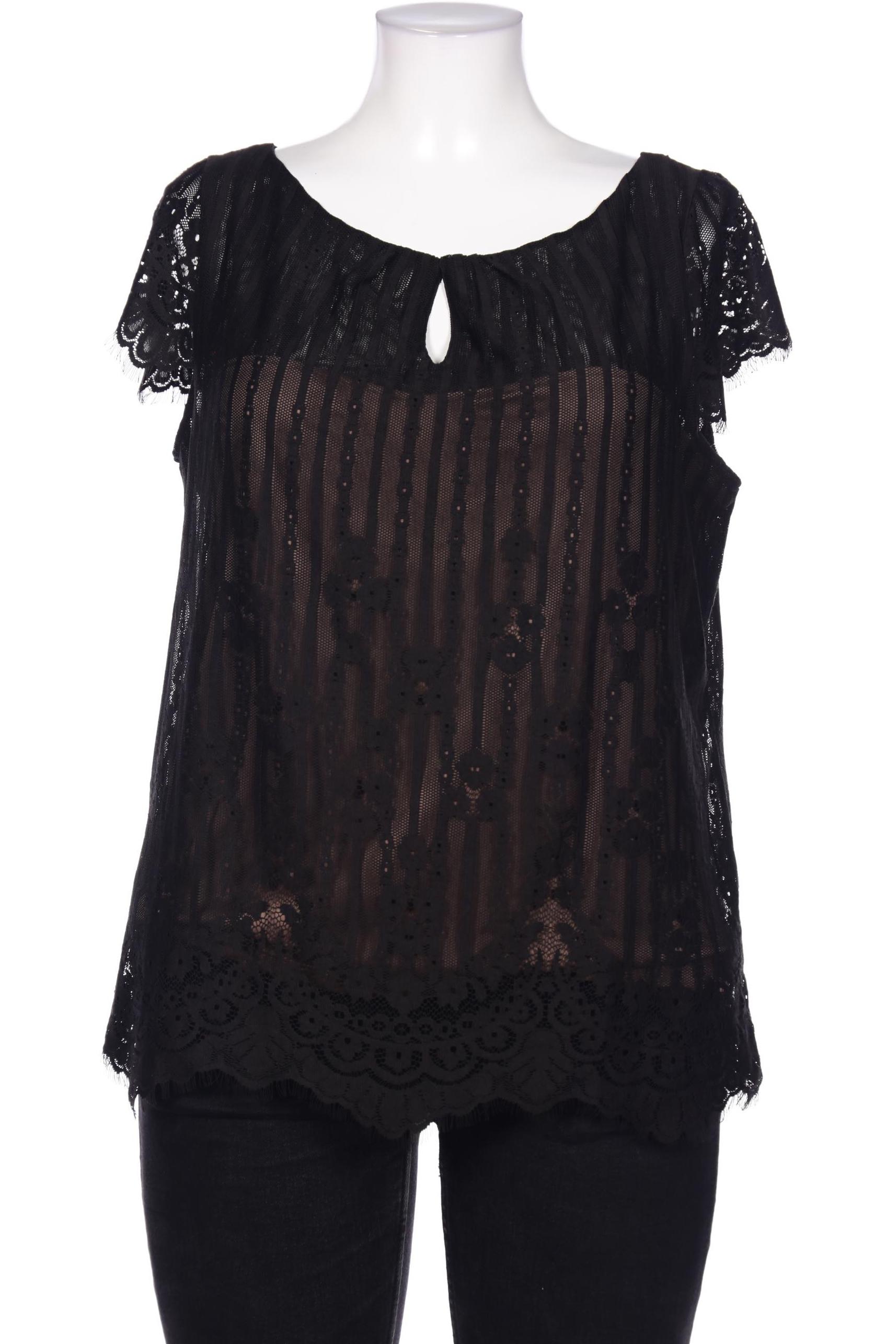 

Comma Damen T-Shirt, schwarz, Gr. 44