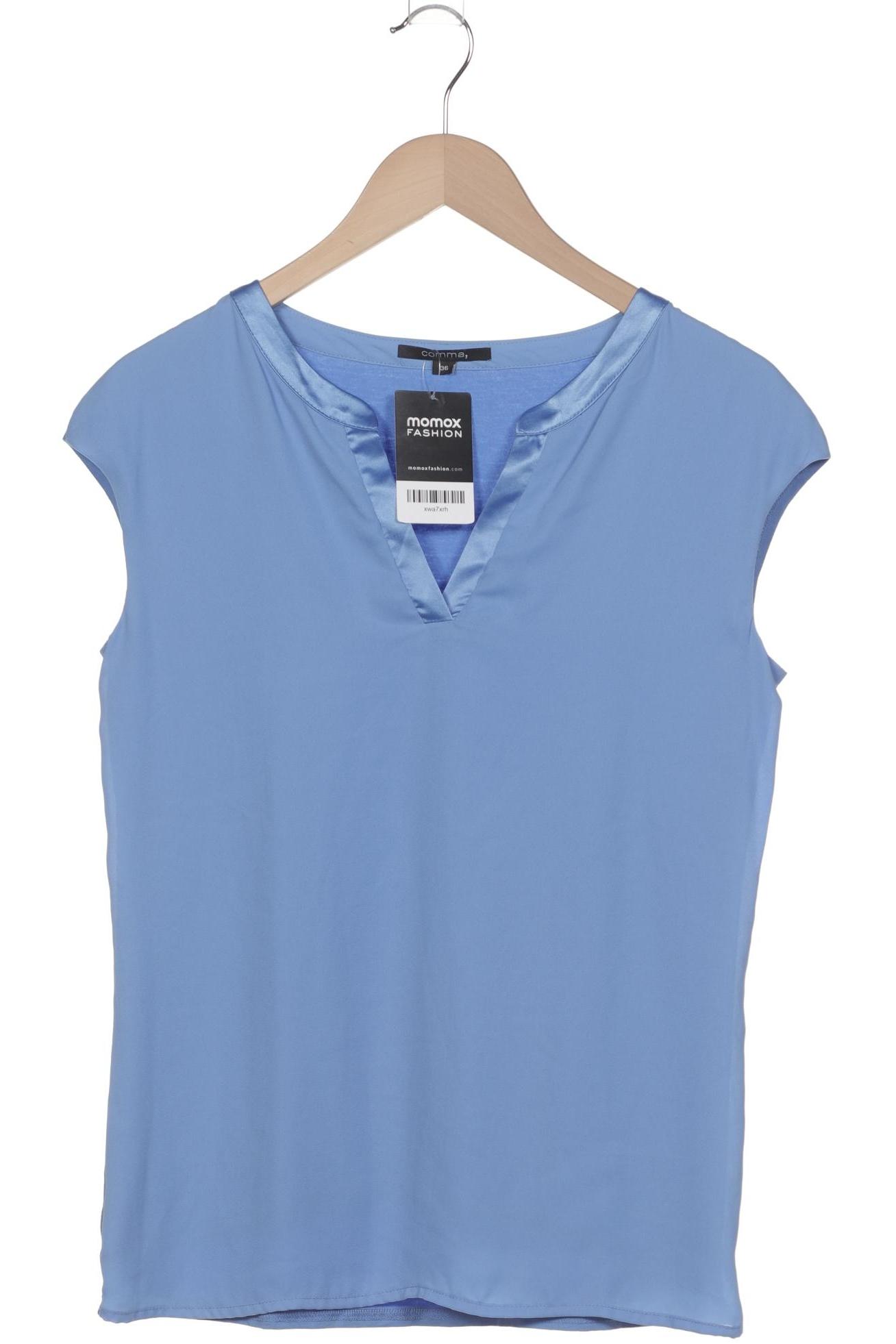 

Comma Damen T-Shirt, blau, Gr. 36